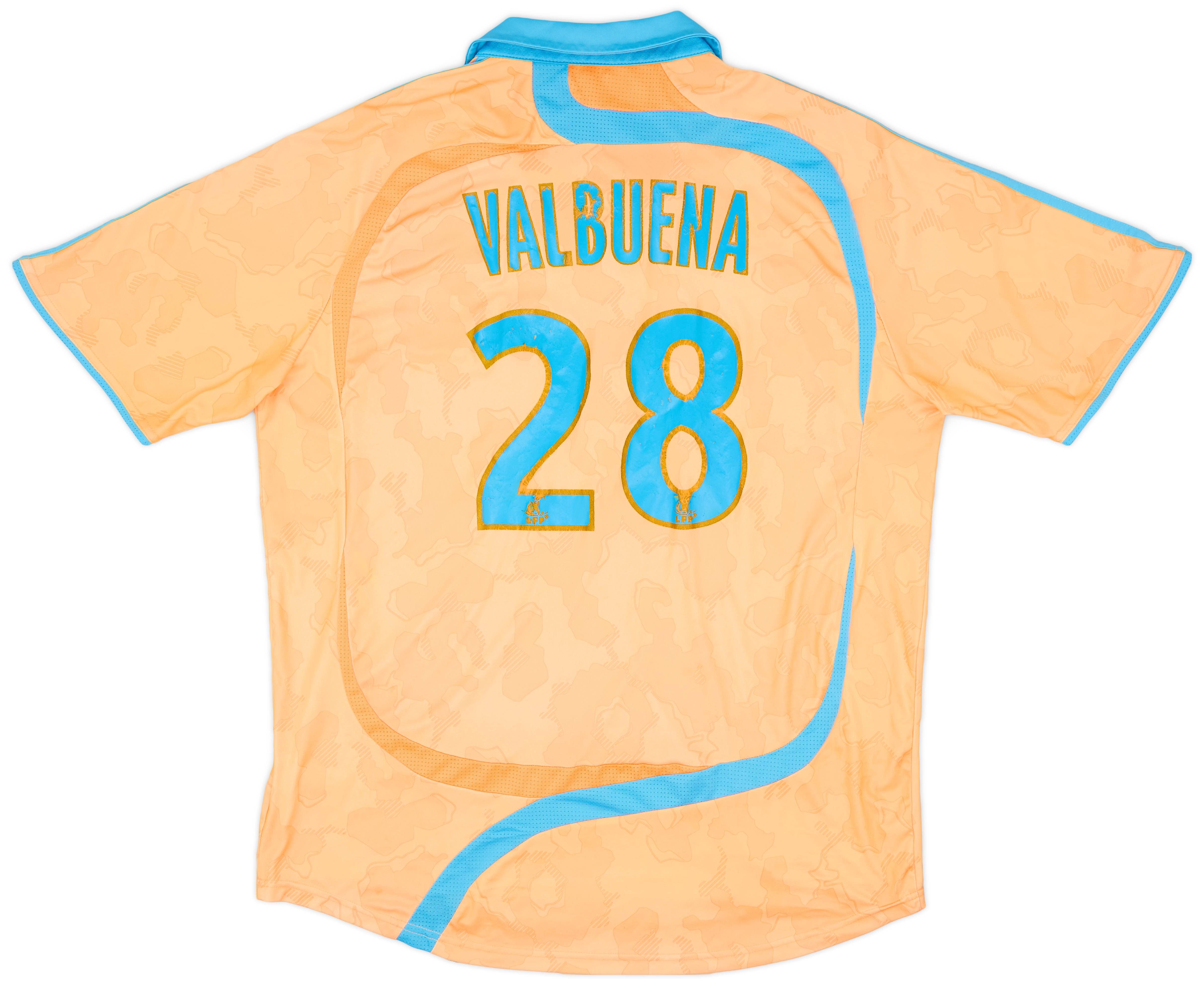2007-08 Olympique Marseille Third Shirt Valbuena #28 - 4/10 - (XL)