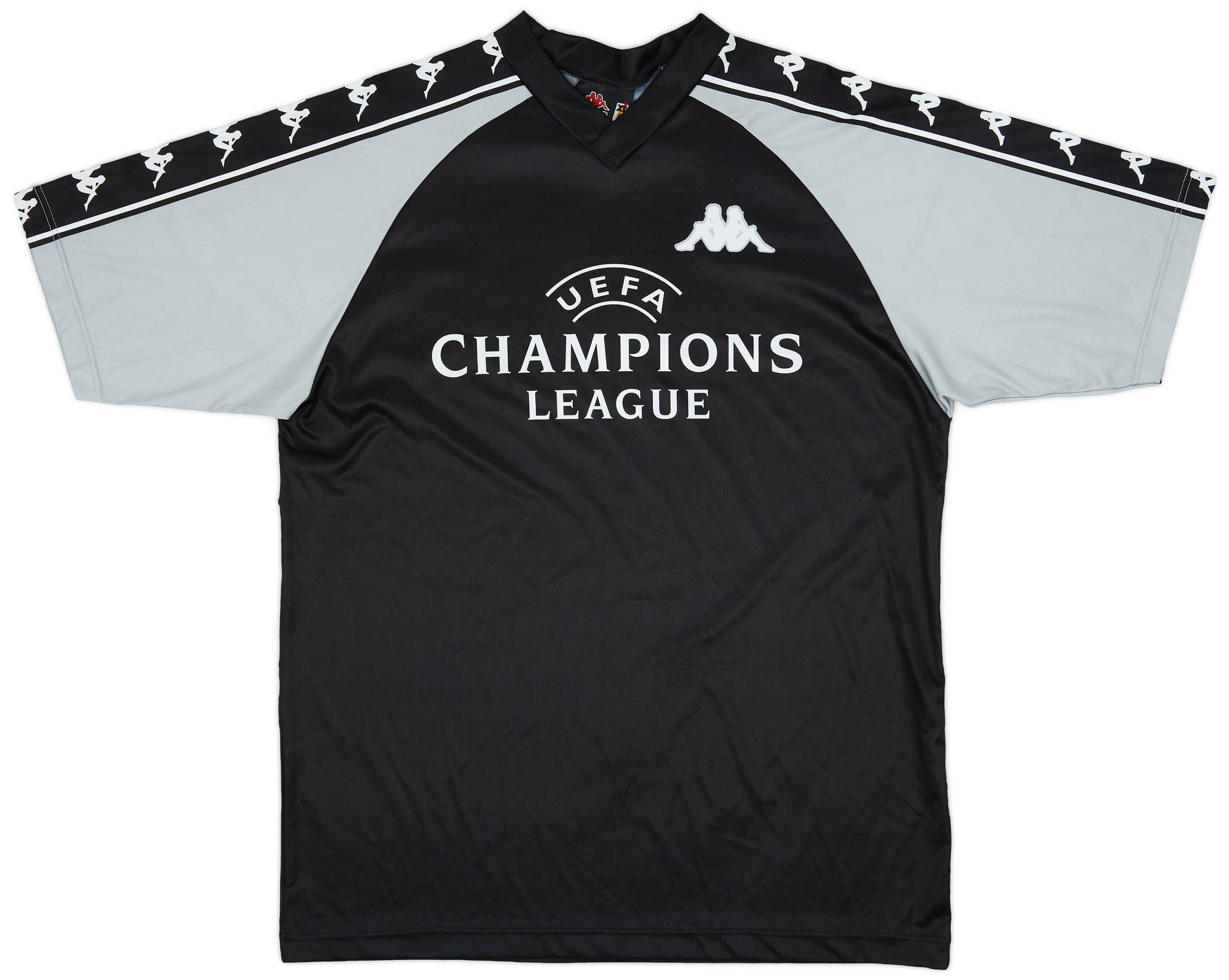 1995-96 Champions League Kappa Training Shirt (Juventus) - 9/10 - (XL)