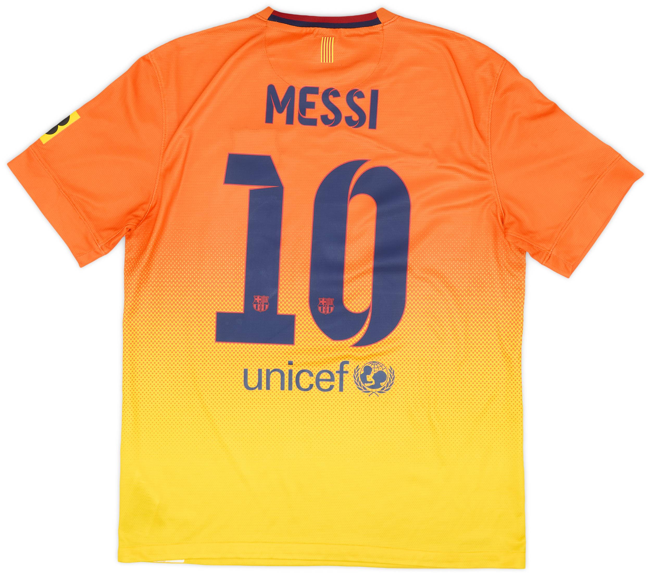 2012-13 Barcelona Away Shirt Messi #10 - 8/10 - (M)