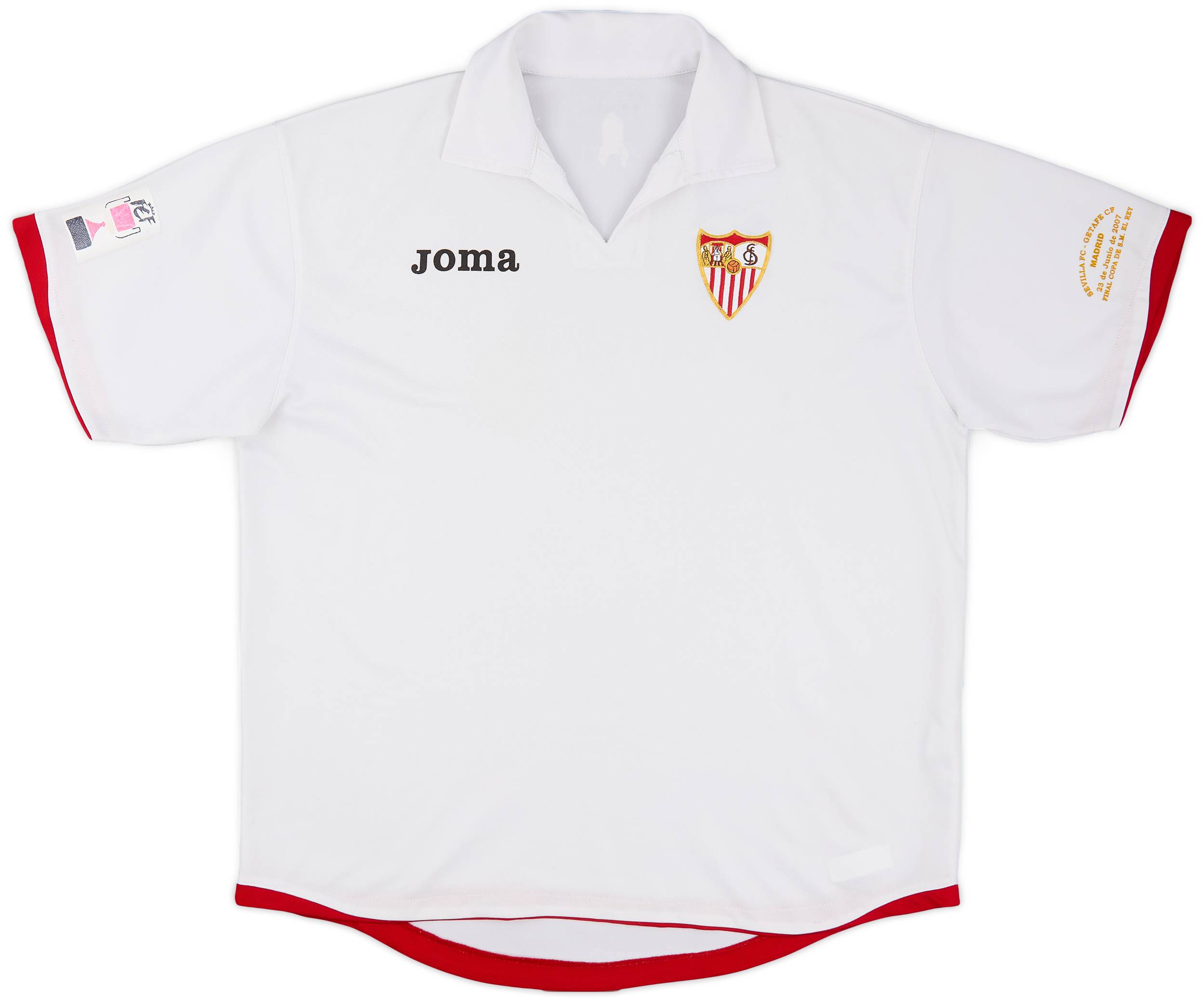2007-08 Sevilla Cup Final Shirt - 6/10 - (XL)
