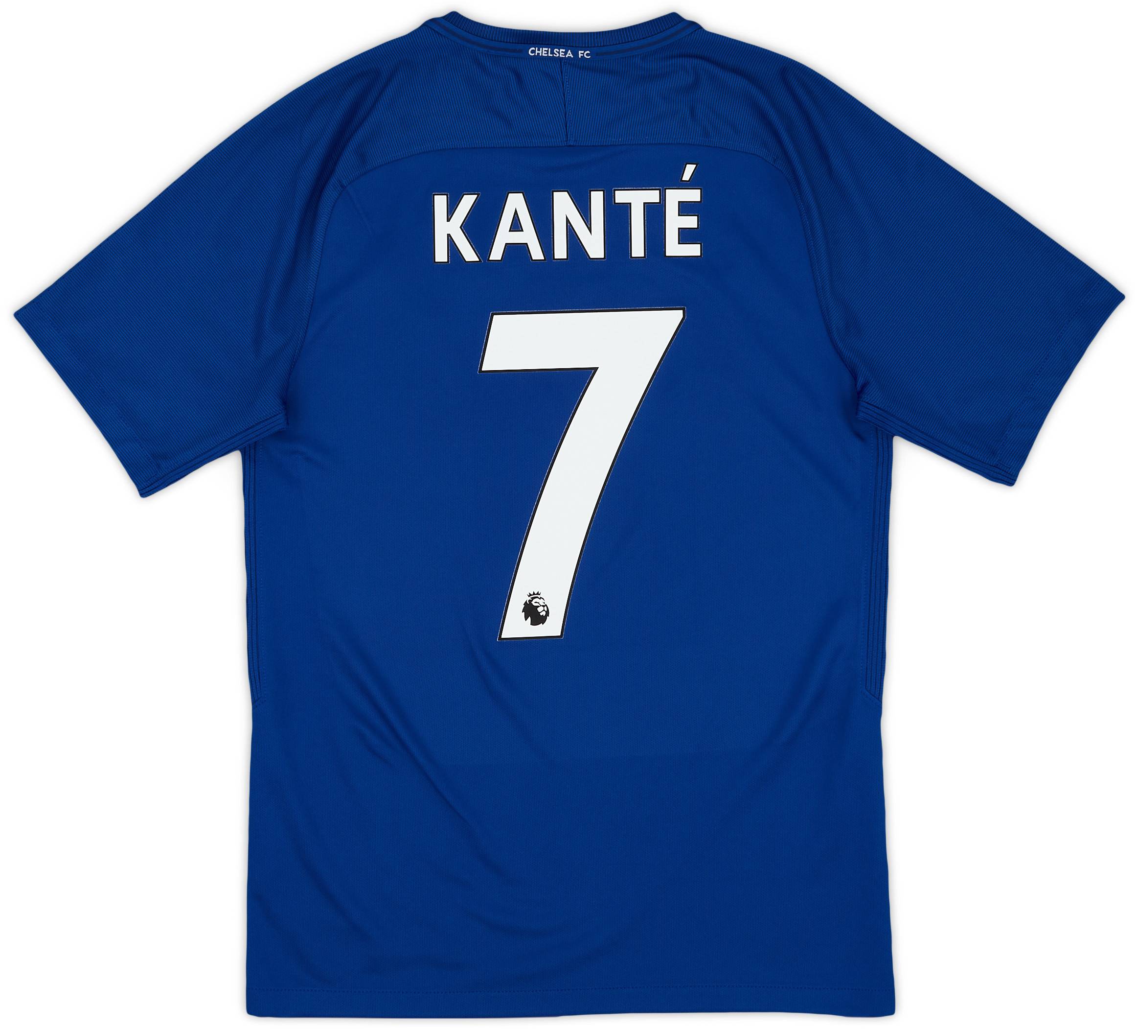 2017-18 Chelsea Home Shirt Kante #7 - 9/10 - (S)