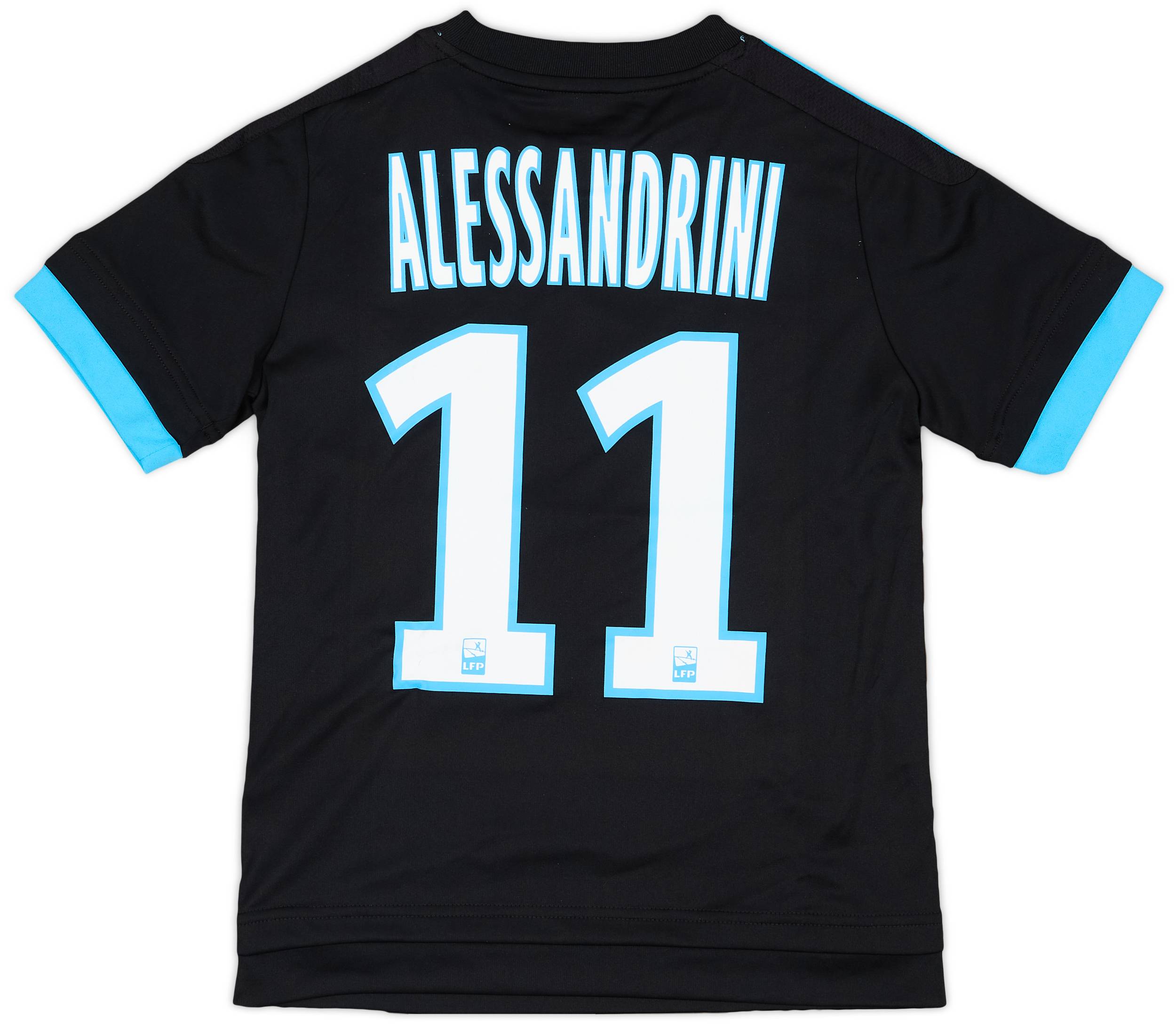 2015-16 Olympique Marseille Away Shirt Alessandrini #11 (S.Boys)