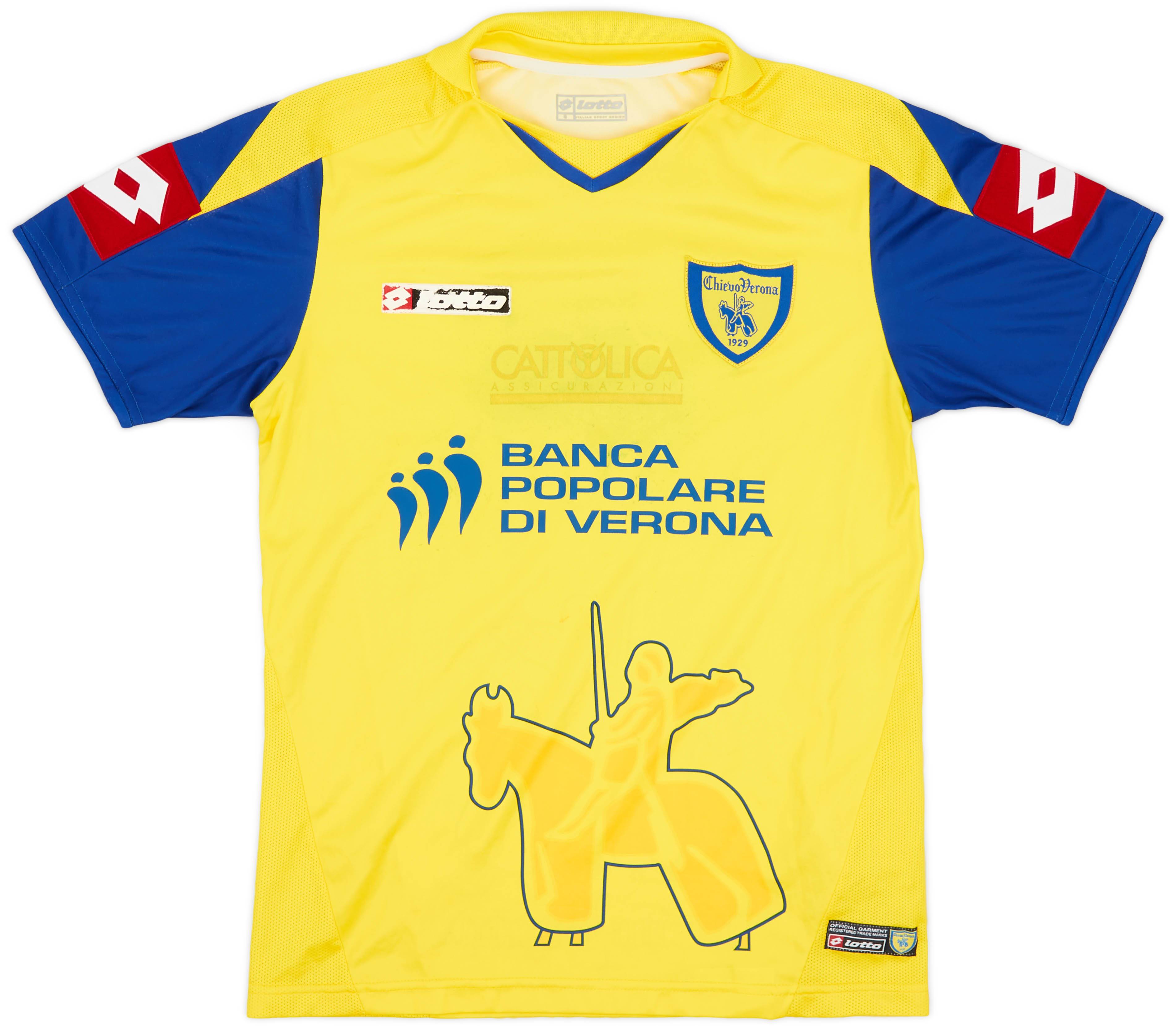 2007-08 Chievo Verona Home Shirt - 4/10 - (S)