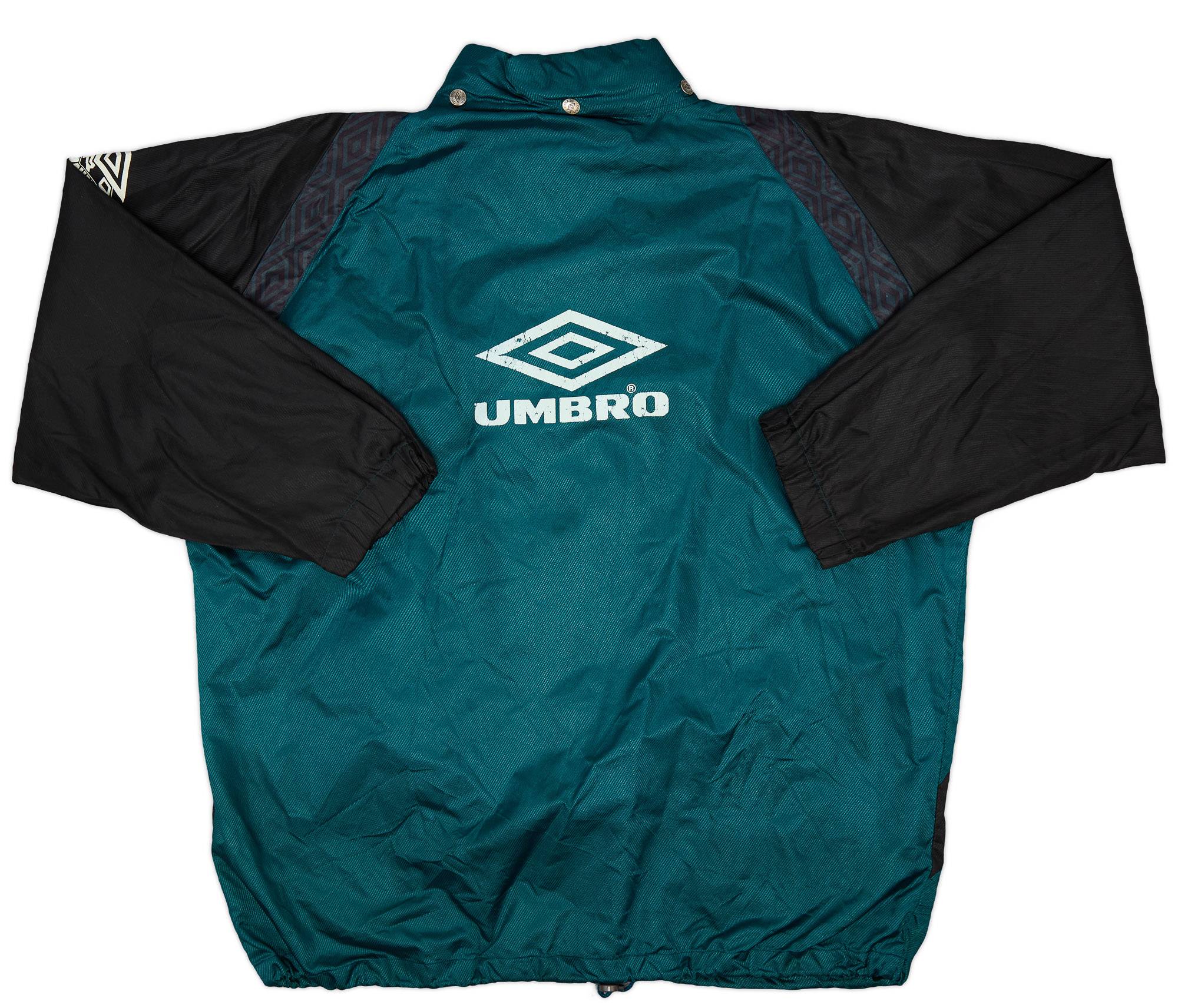 1995-96 Ajax Umbro Hooded Rain Jacket - 7/10 - (XL)