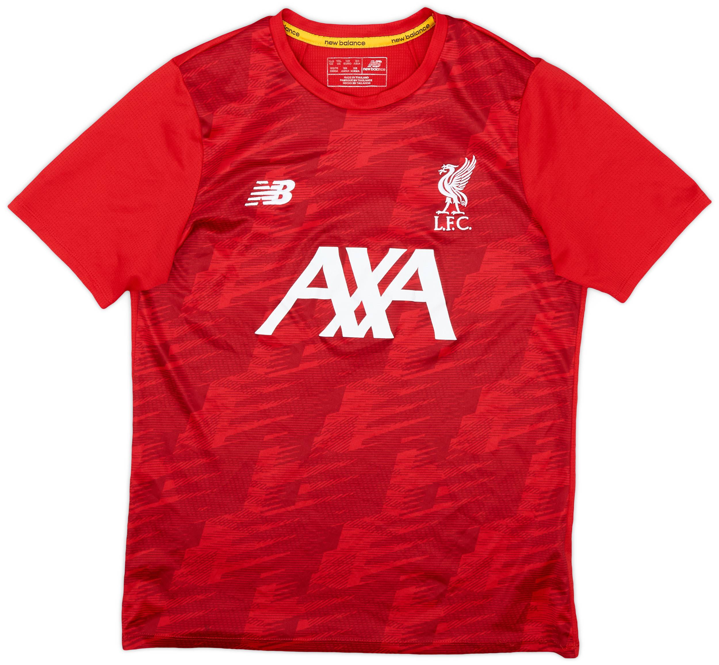 2019-20 Liverpool New Balance Training Shirt - 7/10 - (XL.Boys)