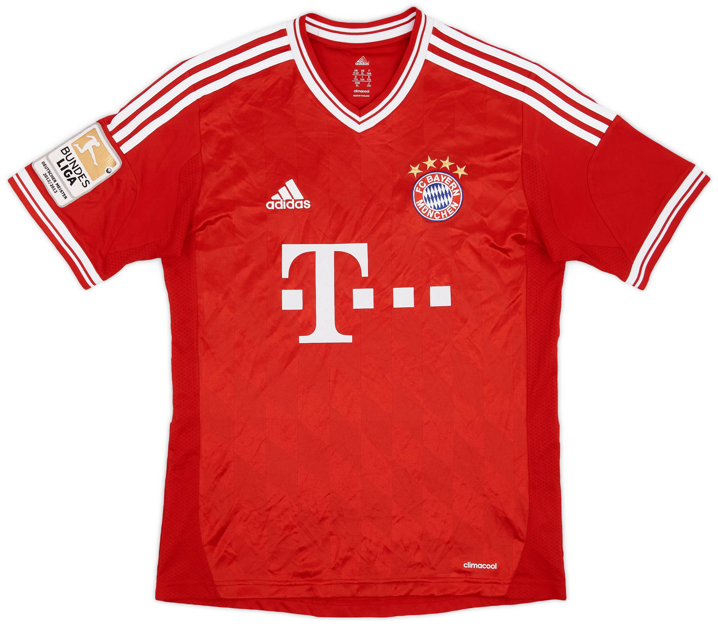 2013-14 Bayern Munich Home Shirt - 5/10 - (XL.Boys)