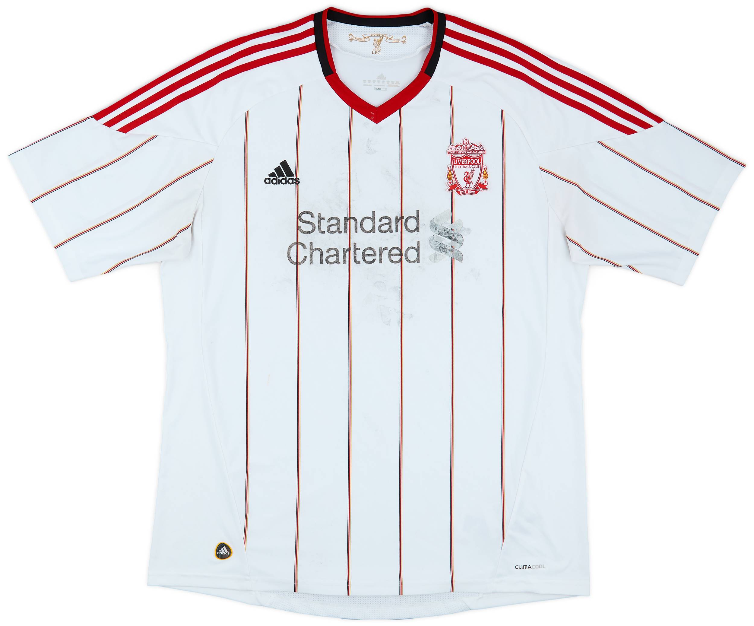 2010-11 Liverpool Away Shirt - 4/10 - (XXL)