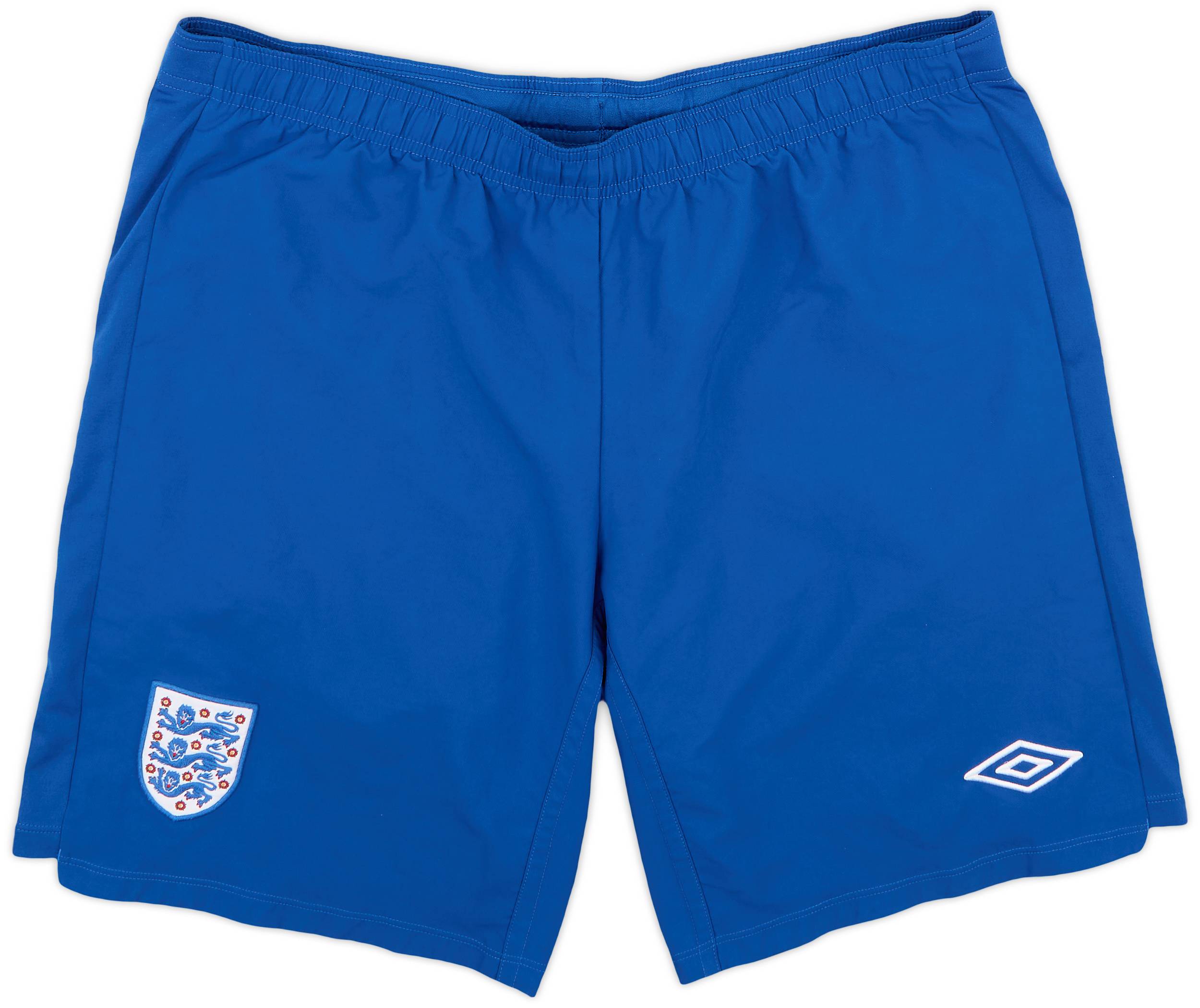 2010-11 England Home Shorts - 9/10 - (L)
