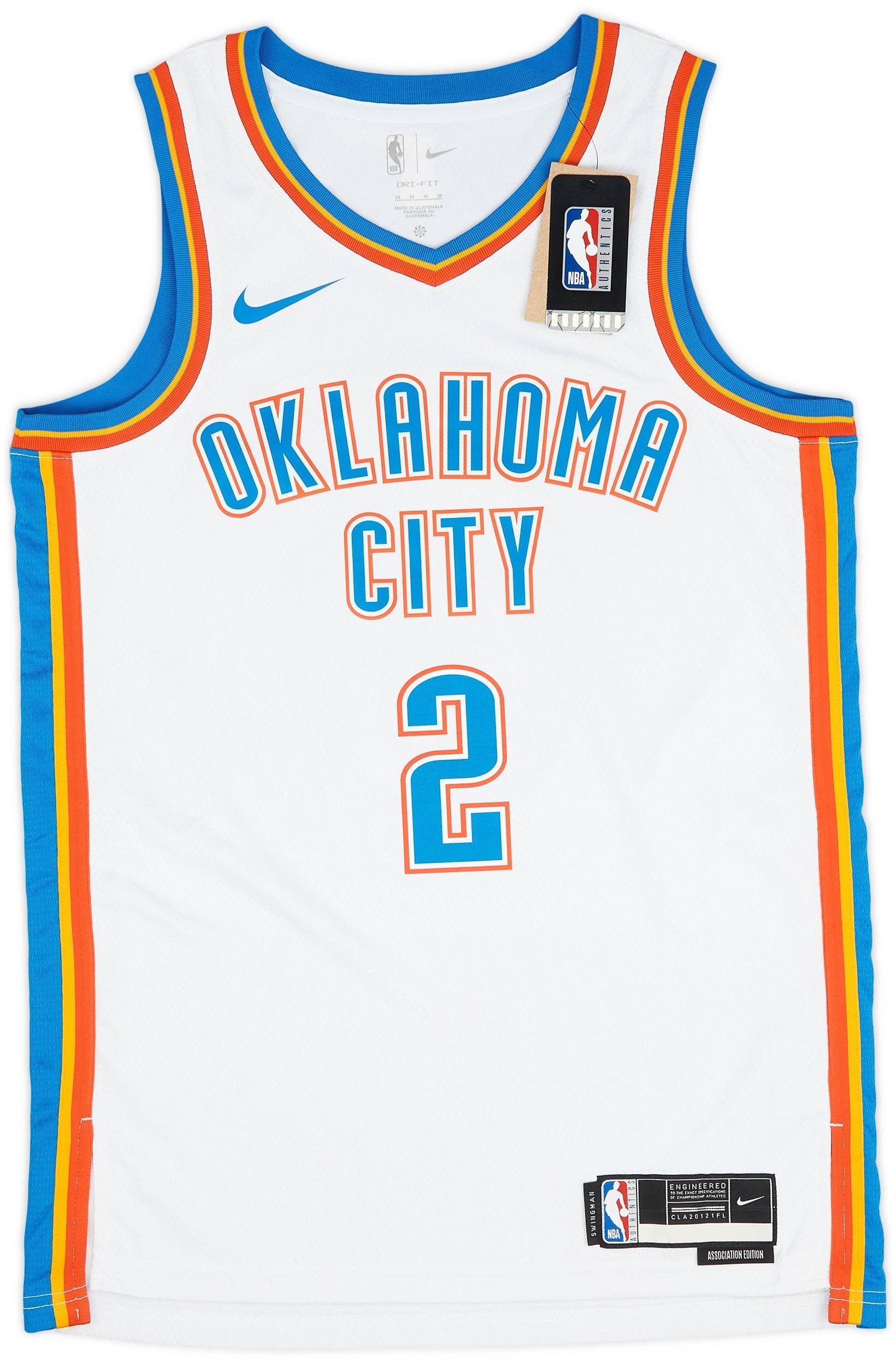 2019-23 Oklahoma City Thunder Shai #2 Nike Swingman Jersey (Home) S - W/Tags