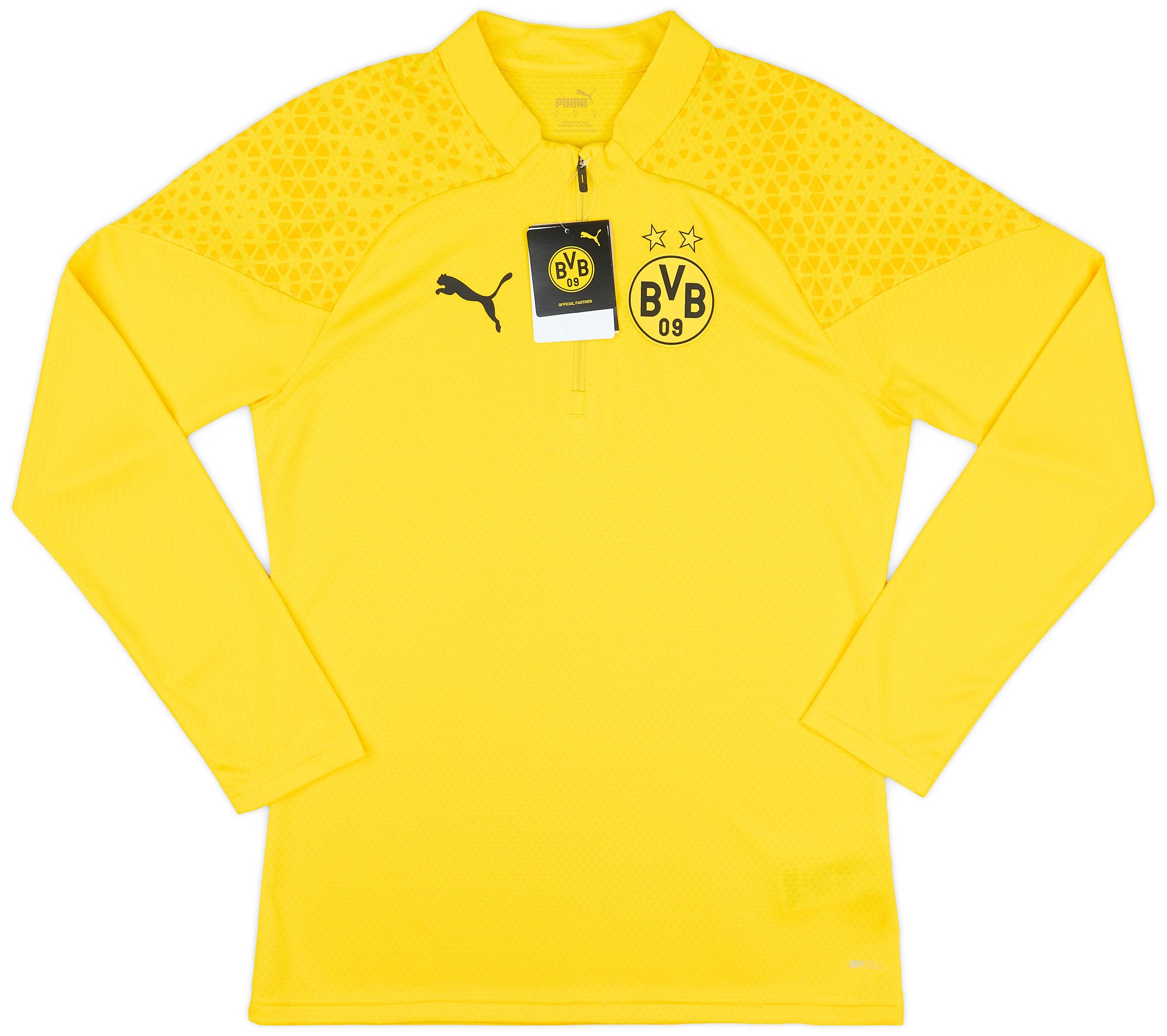2023-24 Borussia Dortmund Puma 1/4 Zip Training Top (S)