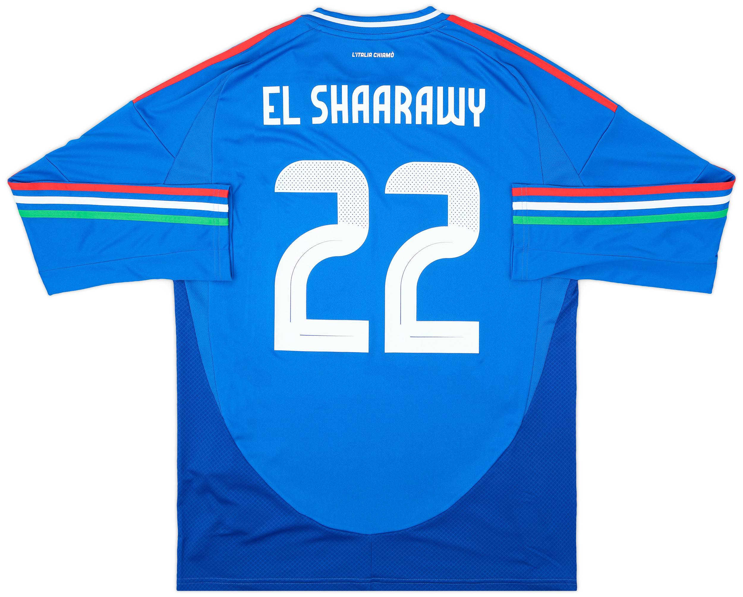 2024-25 Italy Home L/S Shirt El Shaarawy #22