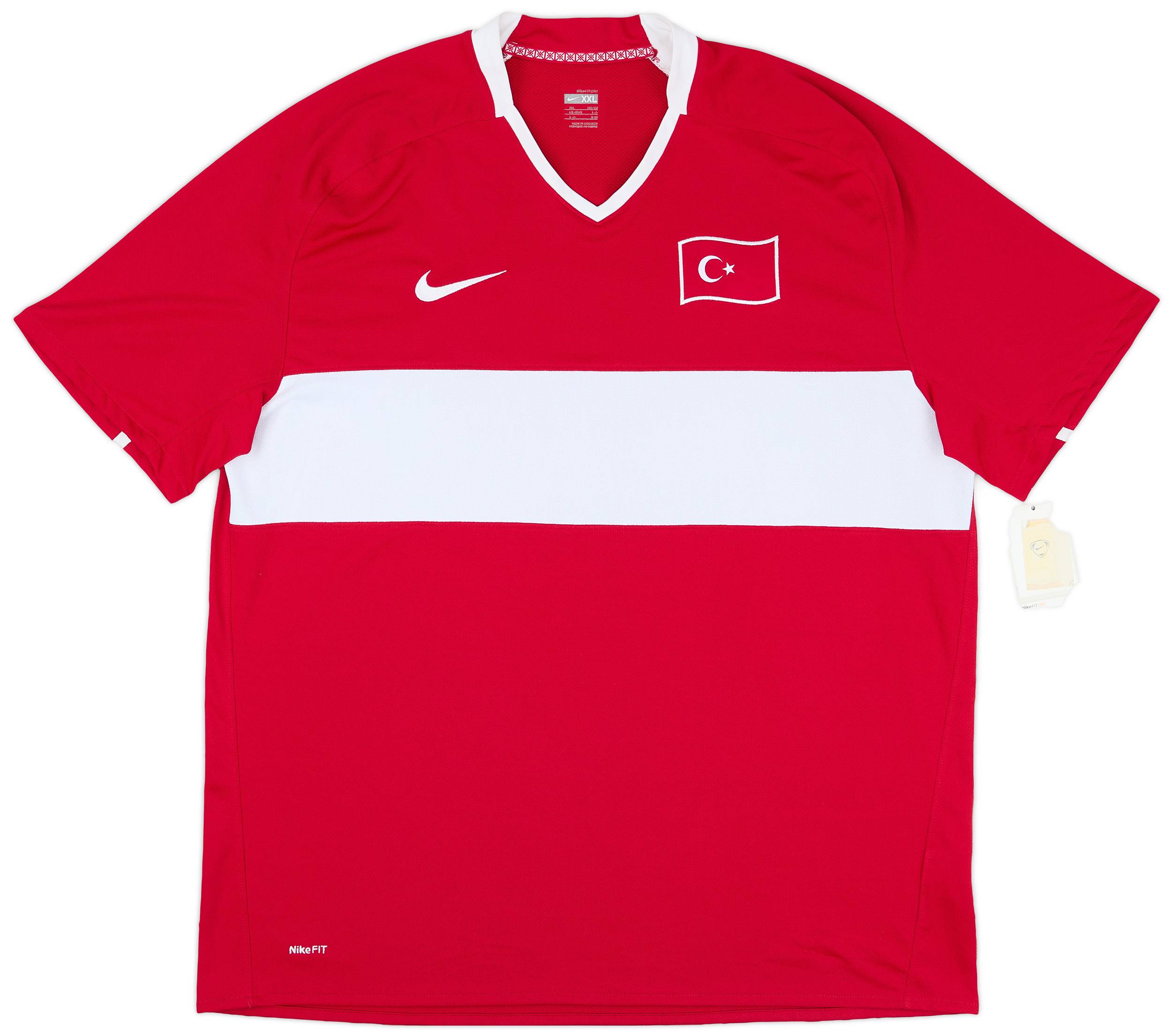 2008-10 Turkey Home Shirt (XXL)