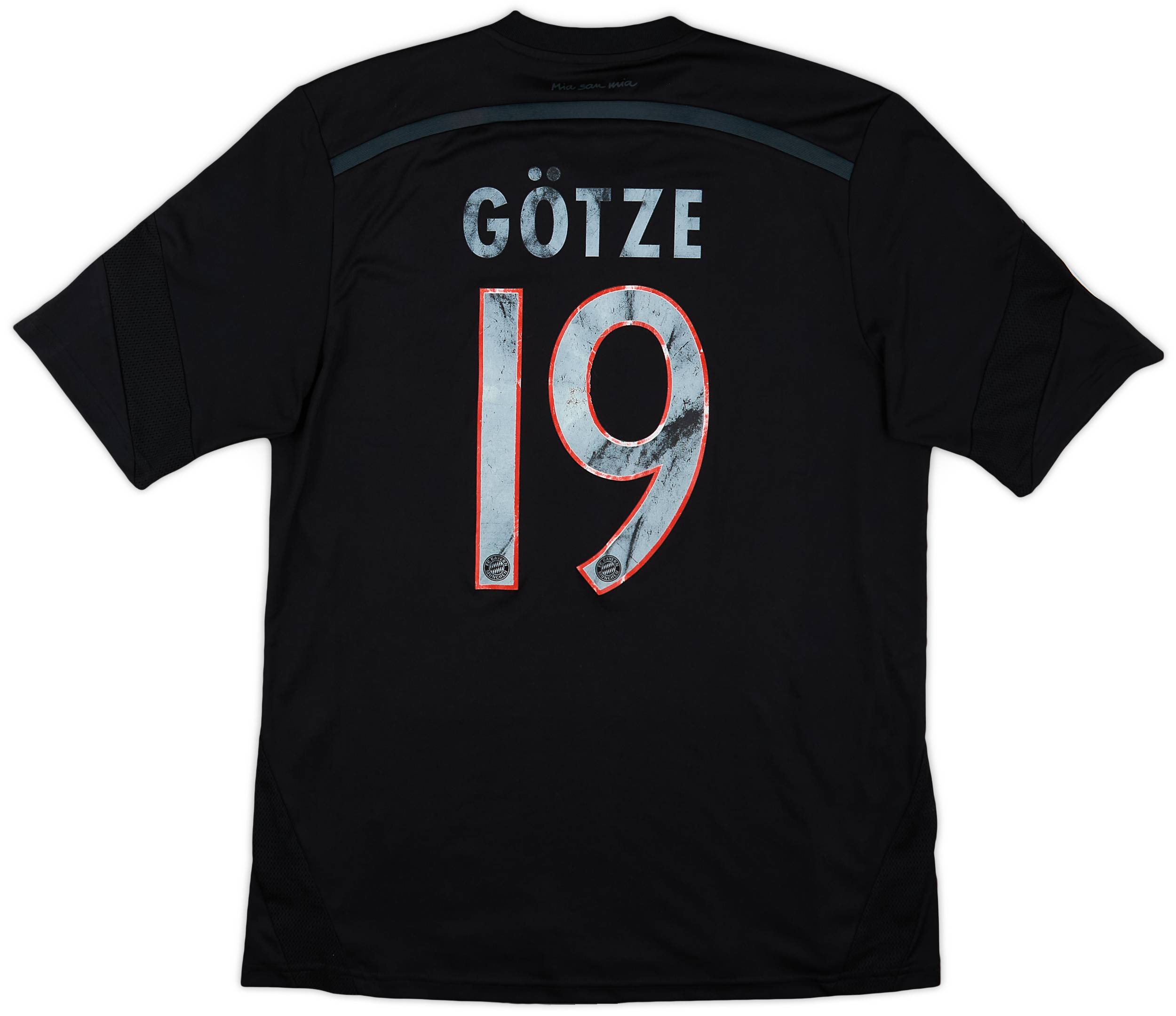 2014-15 Bayern Munich Third Shirt Gotze #19 5/10 (M)