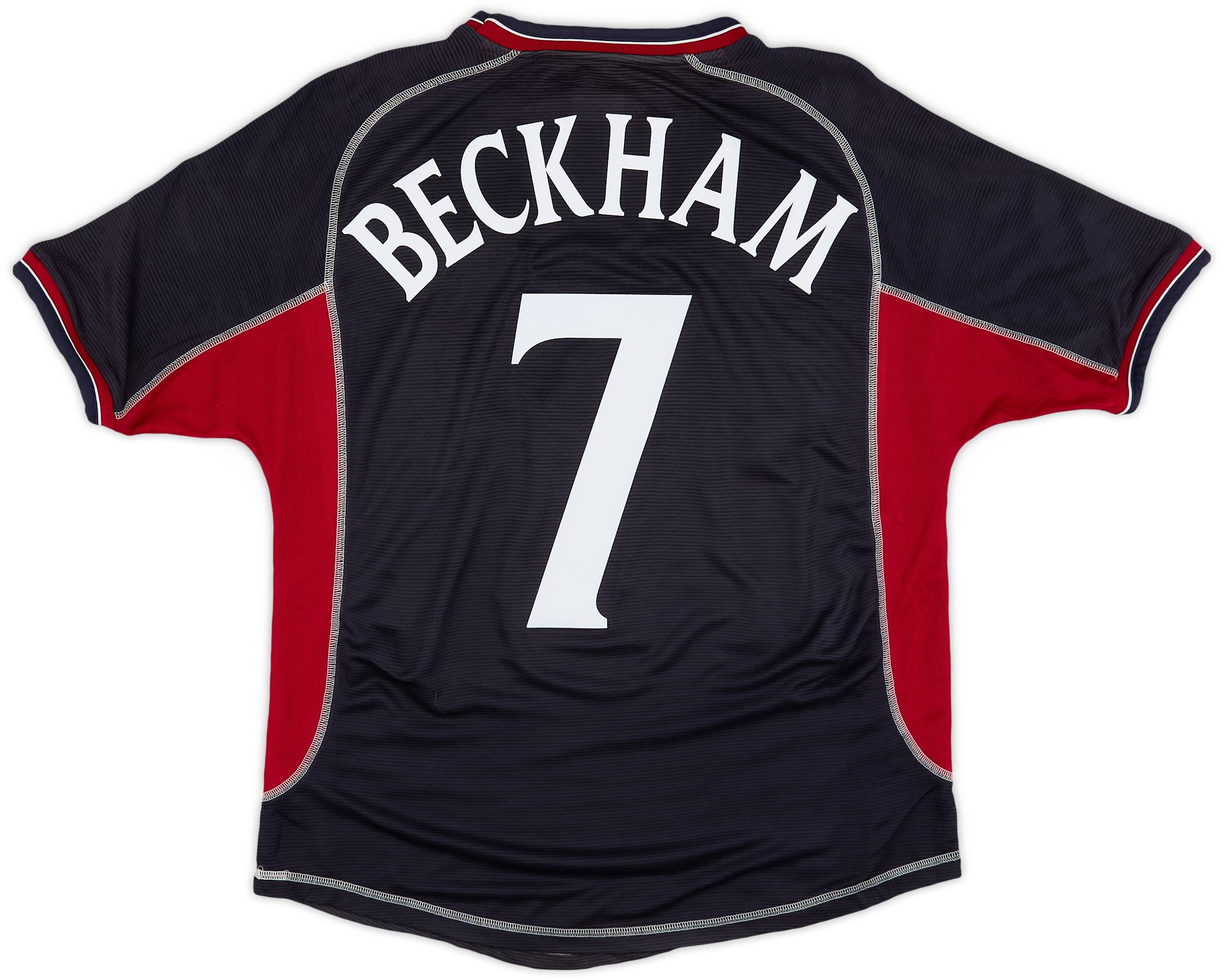 2000-01 Manchester United Third Shirt Beckham #7 - 5/10 - (L)
