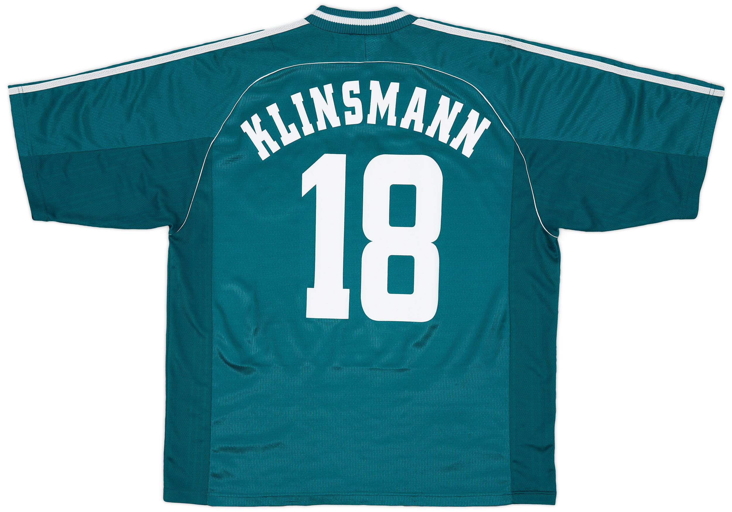 1998-00 Germany Away Shirt Klinsmann #18 - 8/10 - (XL)