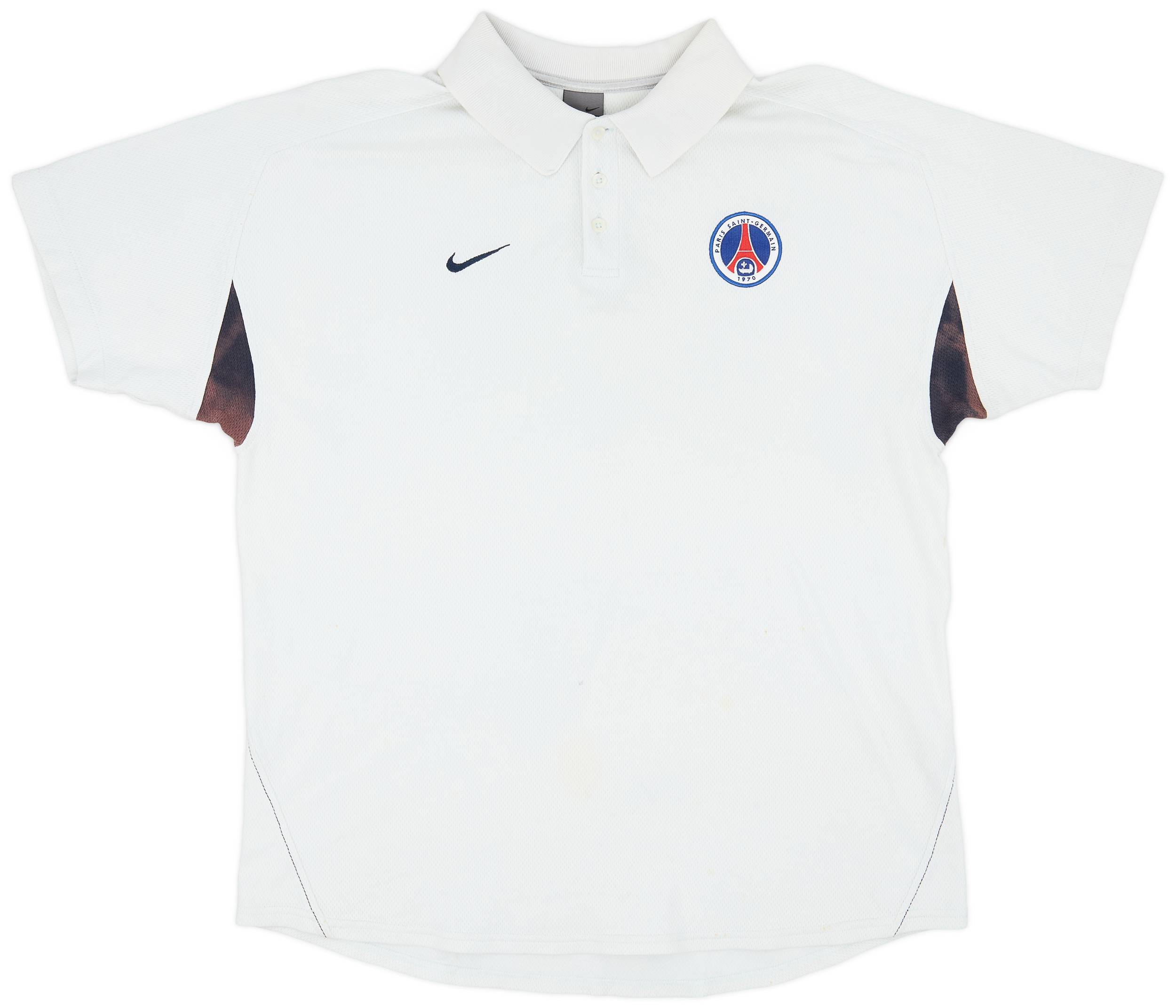 2002-03 Paris Saint-Germain Nike Polo Shirt - 7/10 - (L)