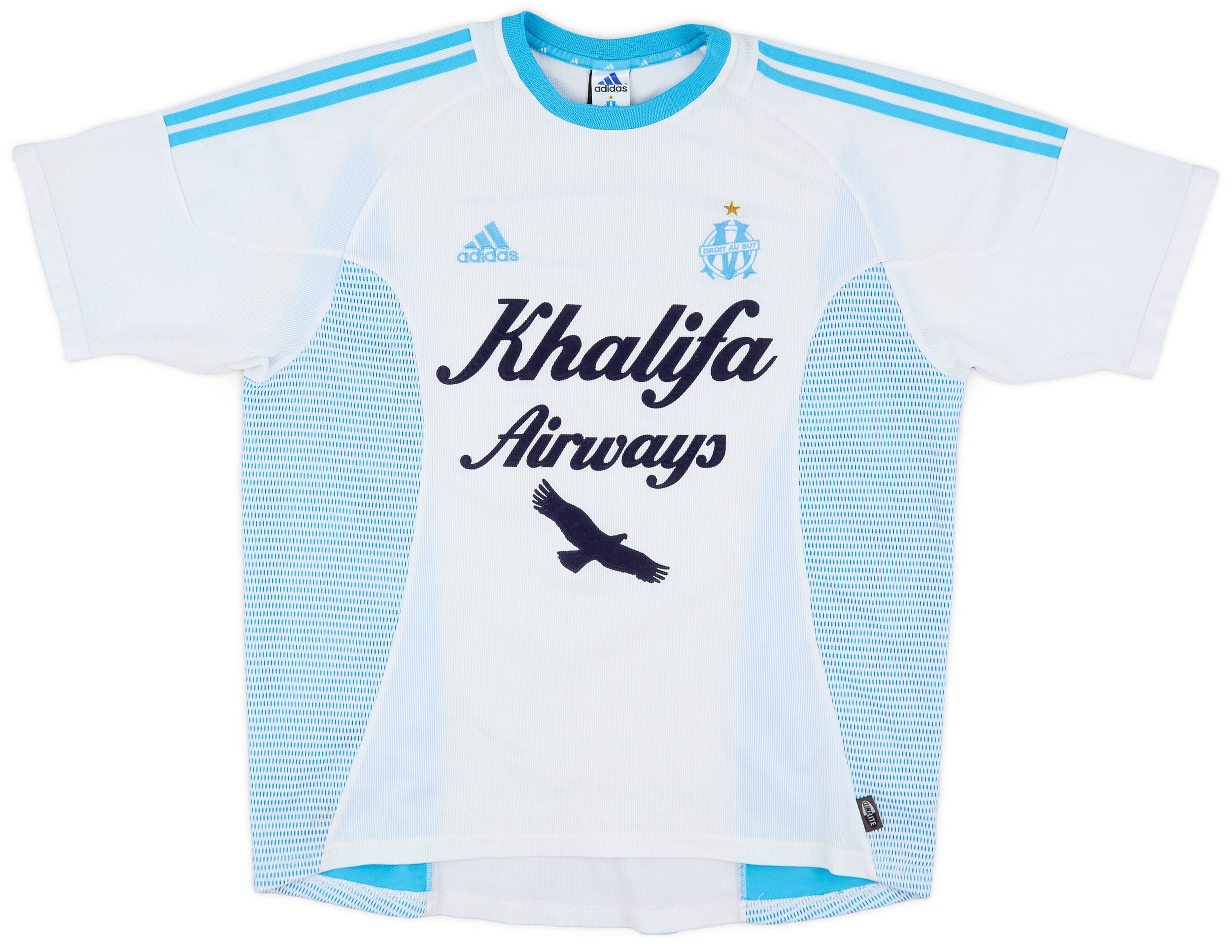 2002-03 Olympique Marseille Home Shirt - 7/10 - (XL)
