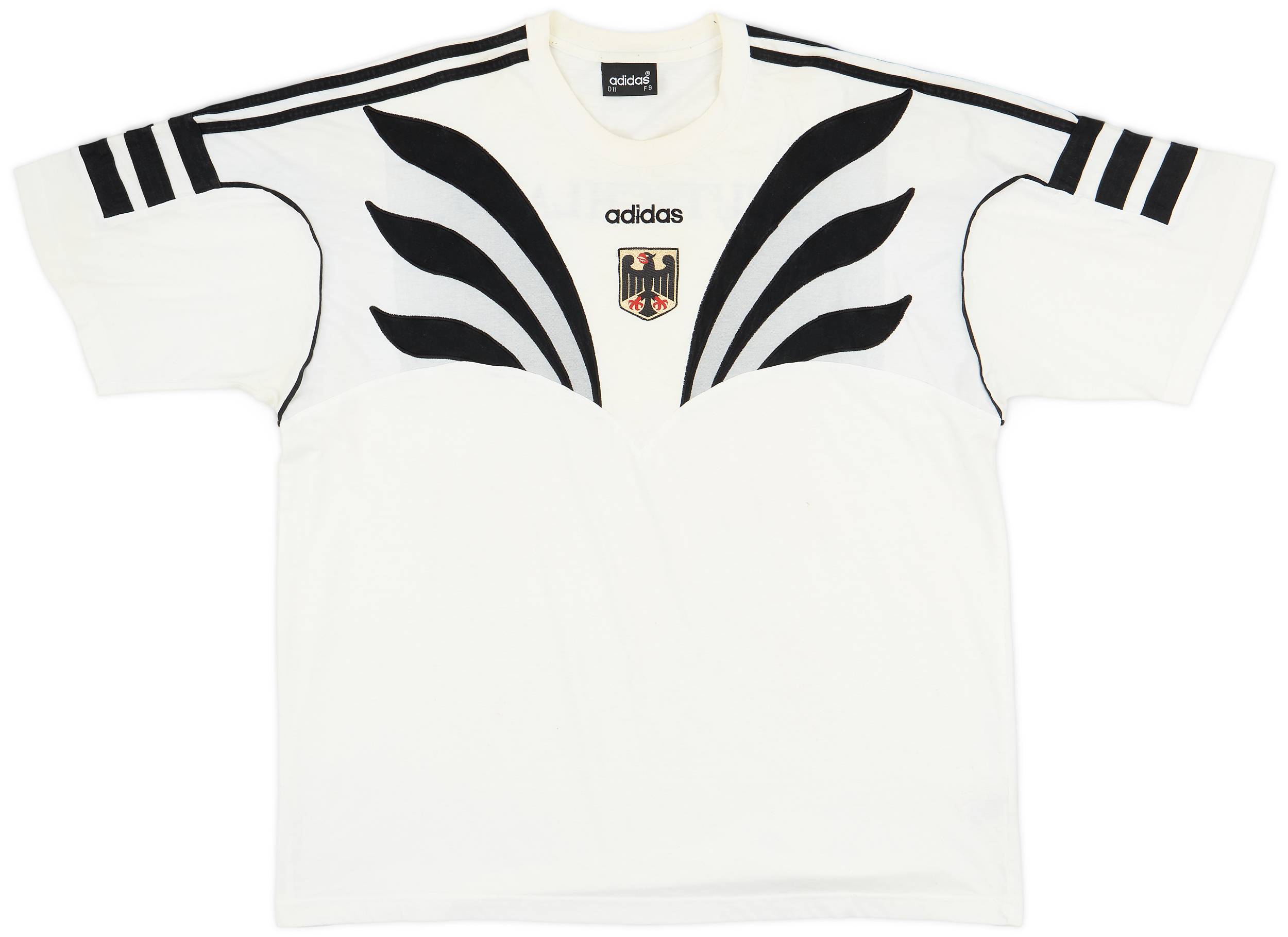 1996-97 Germany Olympics adidas Cotton Tee - 5/10 - (XXL)