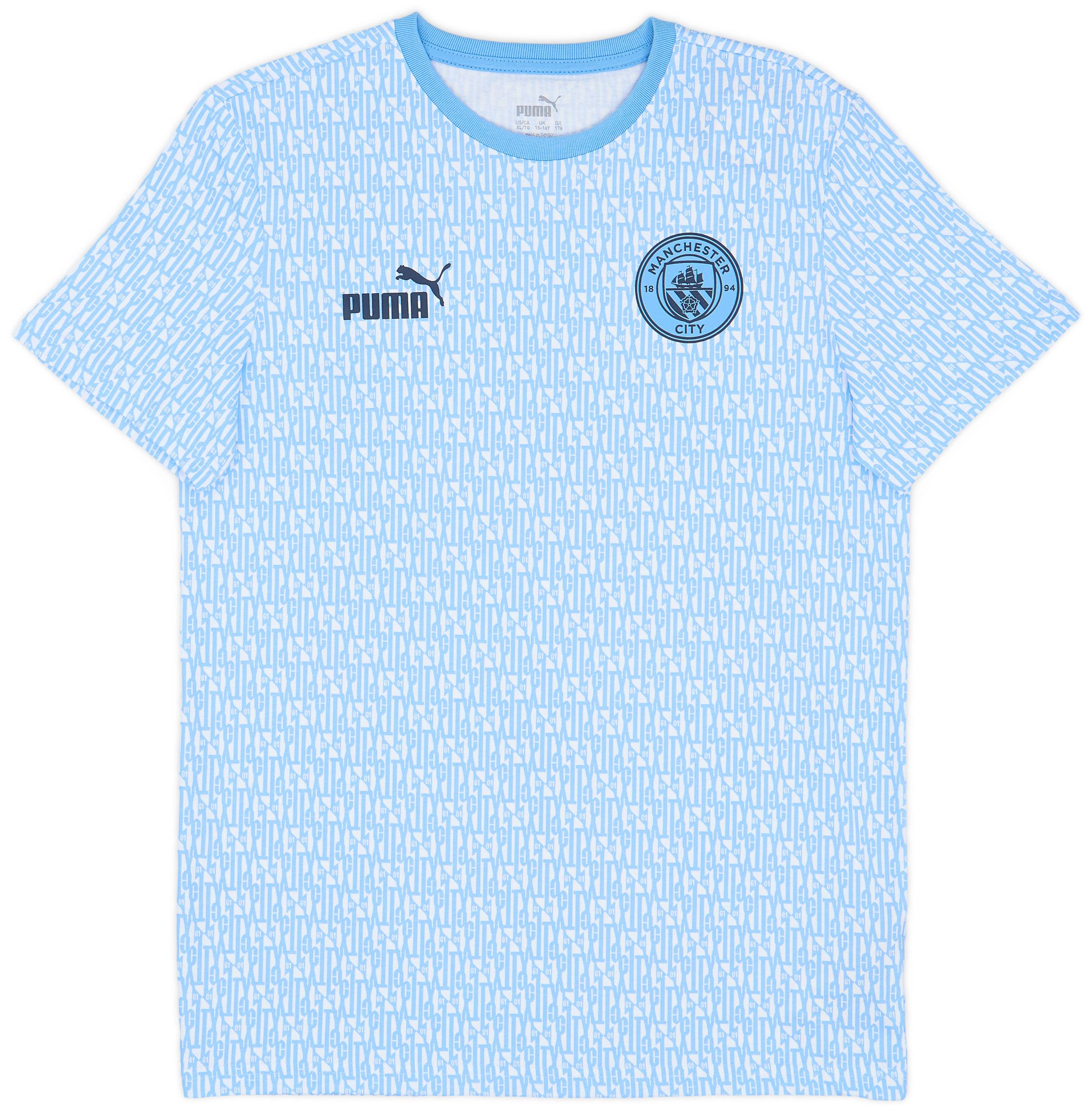 2024-25 Manchester City Puma FtblCulture Tee (KIDS)