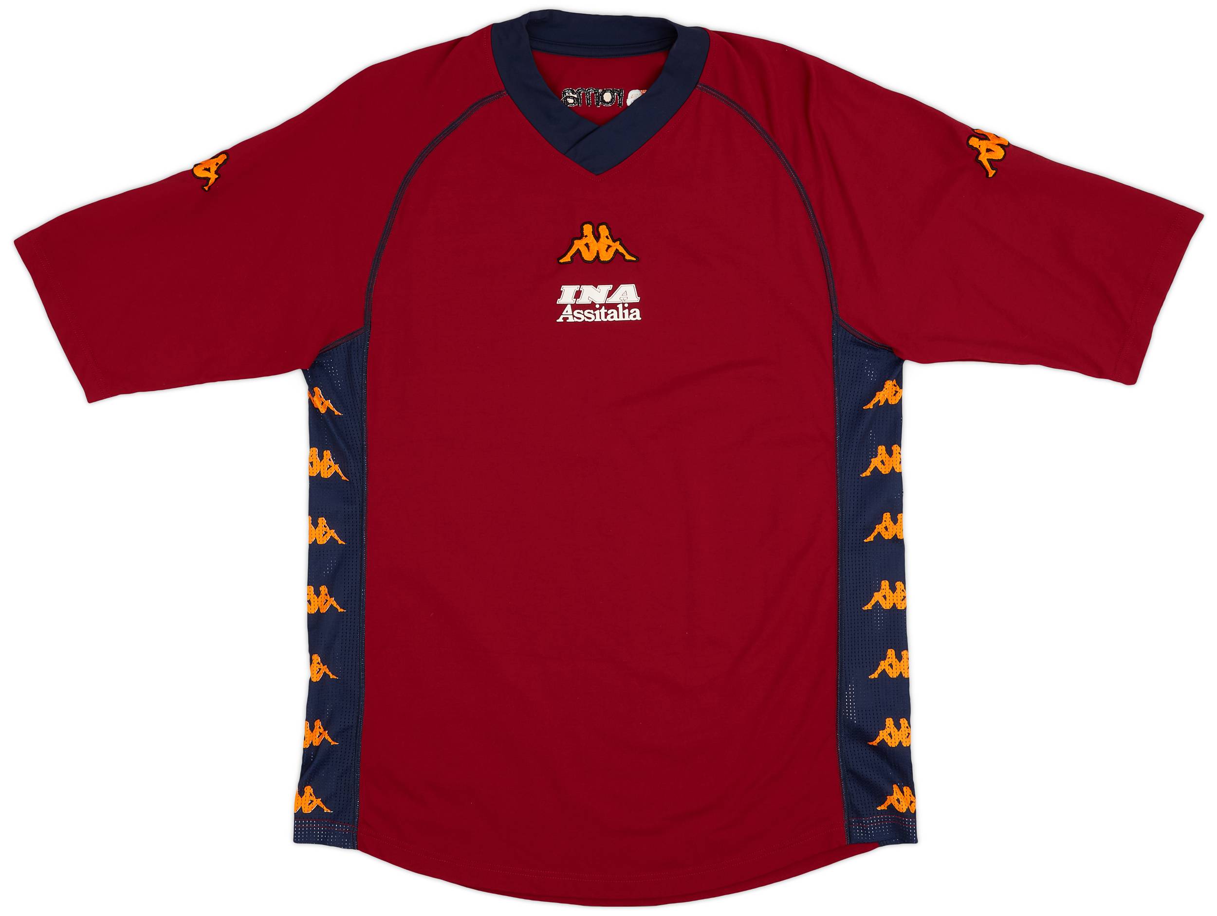 2001-02 Roma Kappa Training Shirt - 7/10 - (XL)