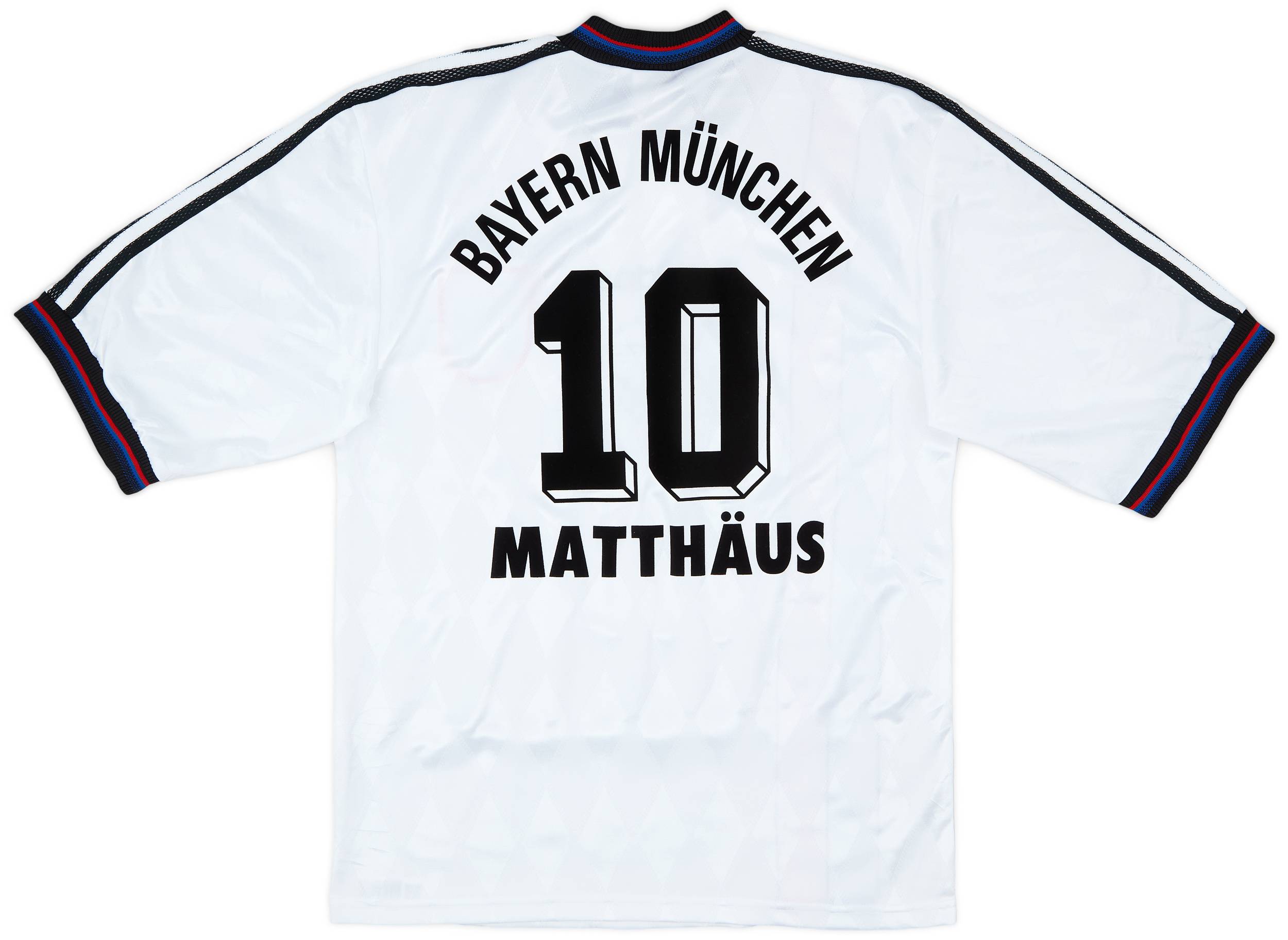 1996-98 Bayern Munich Away Shirt Matthaus #10 - 8/10 - (S)