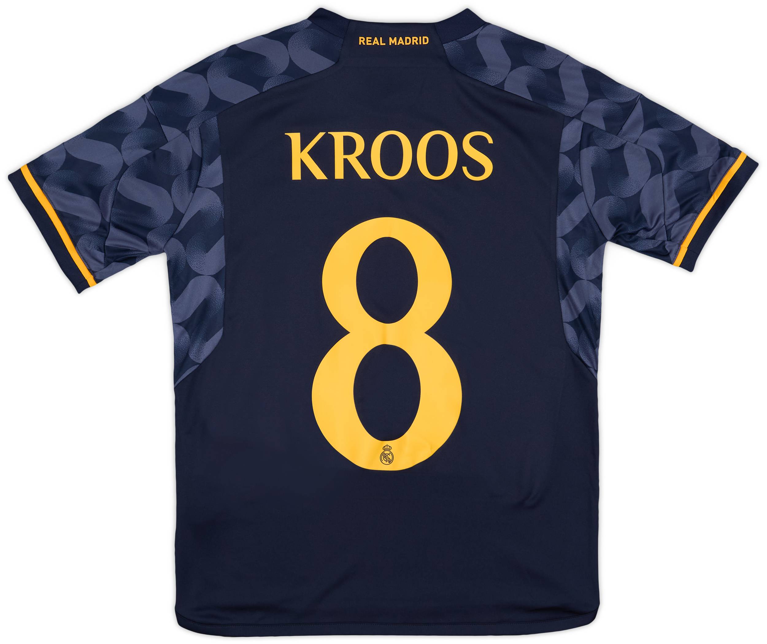 2023-24 Real Madrid Away CL Shirt Kross #8 (XS.Kids)