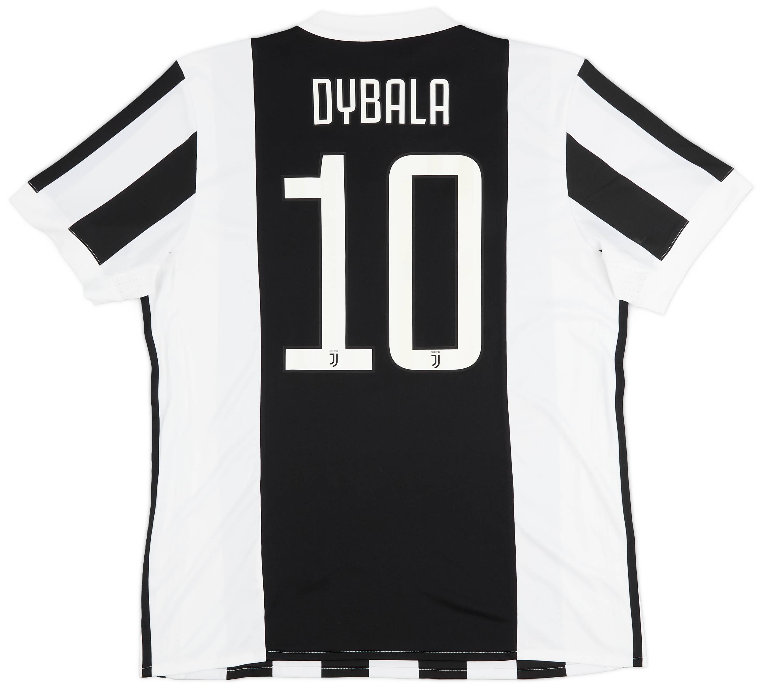 2017-18 Juventus Home Shirt Dybala #10 - 9/10 - (L)