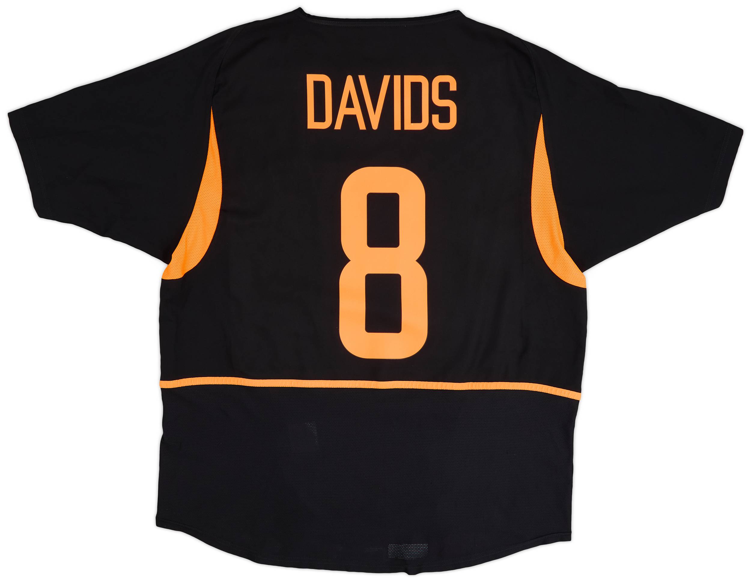2002-04 Netherlands Away Shirt Davids #8 - 9/10 - (L)