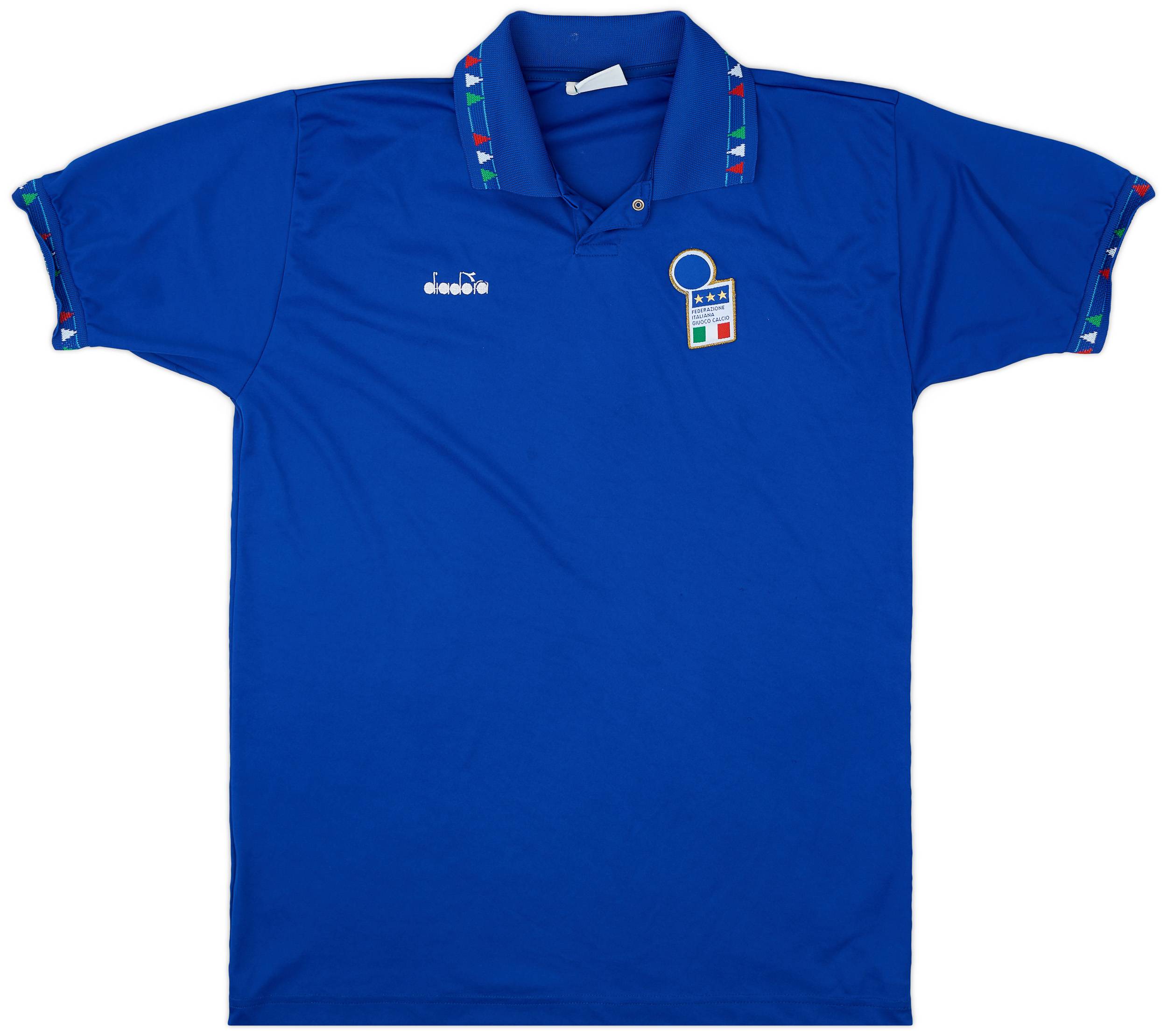 1992-93 Italy Home Shirt - 7/10 - (XL)
