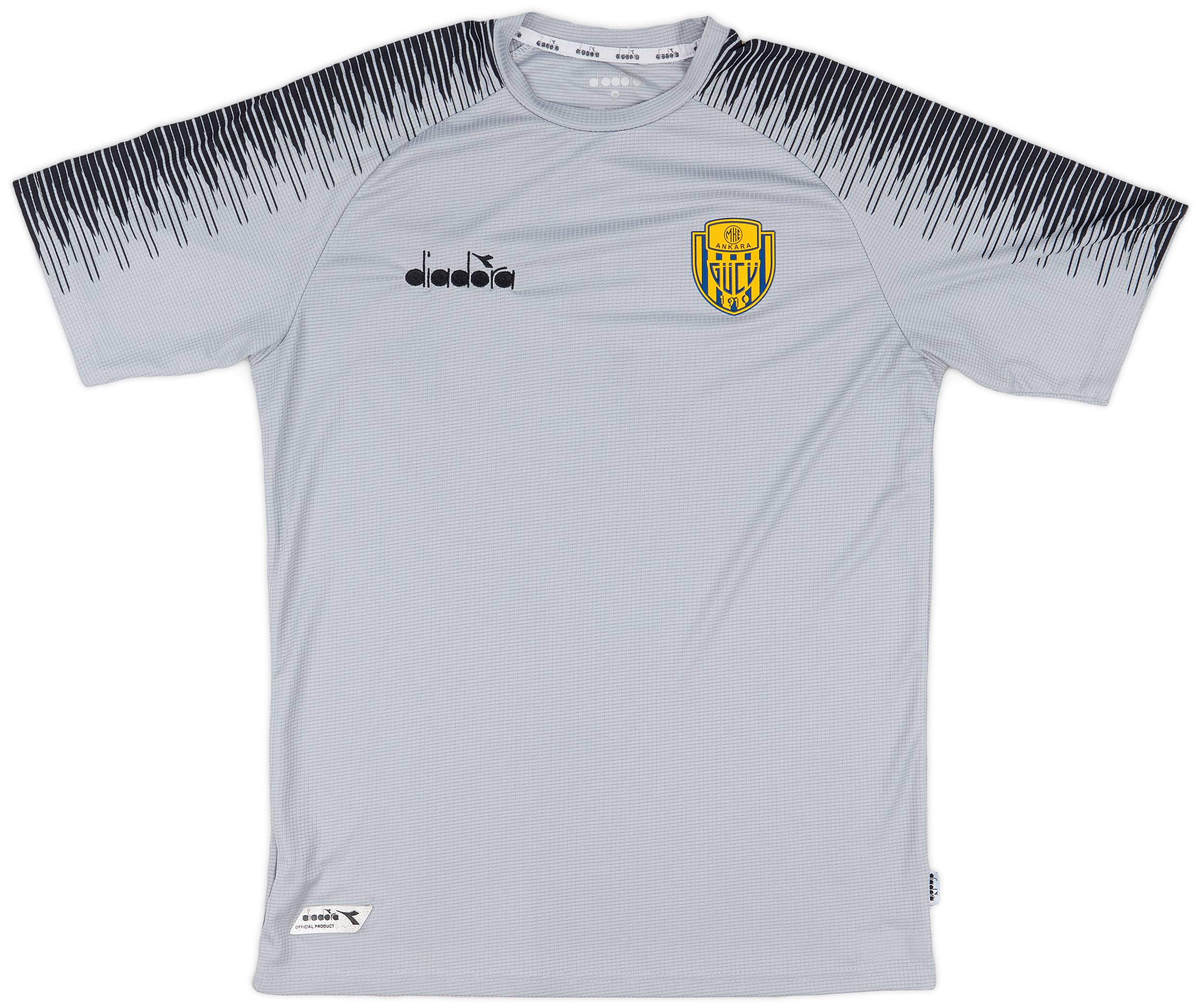 2021-22 MKE Ankaragucu Diadora Training Shirt - 8/10 - (M)