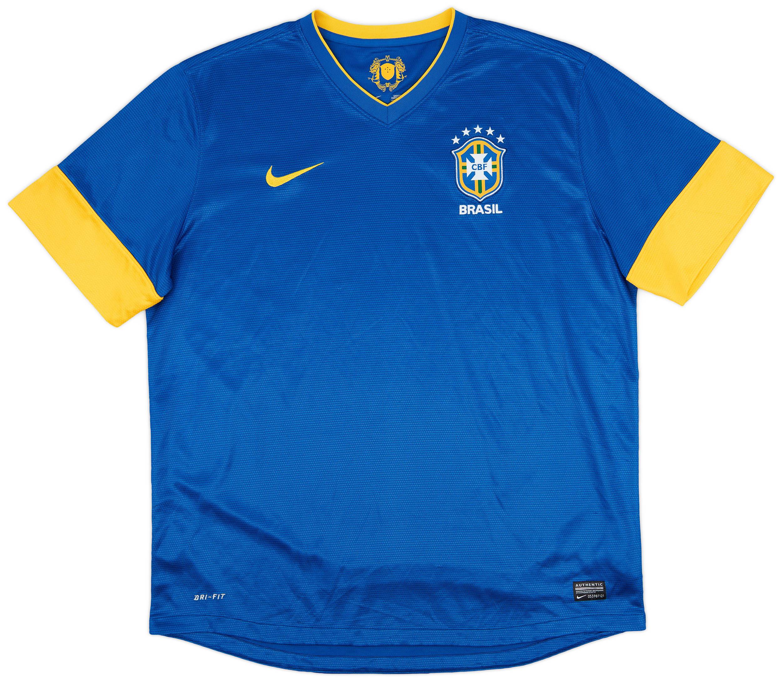 2012-13 Brazil Away Shirt - 10/10 - (XL)