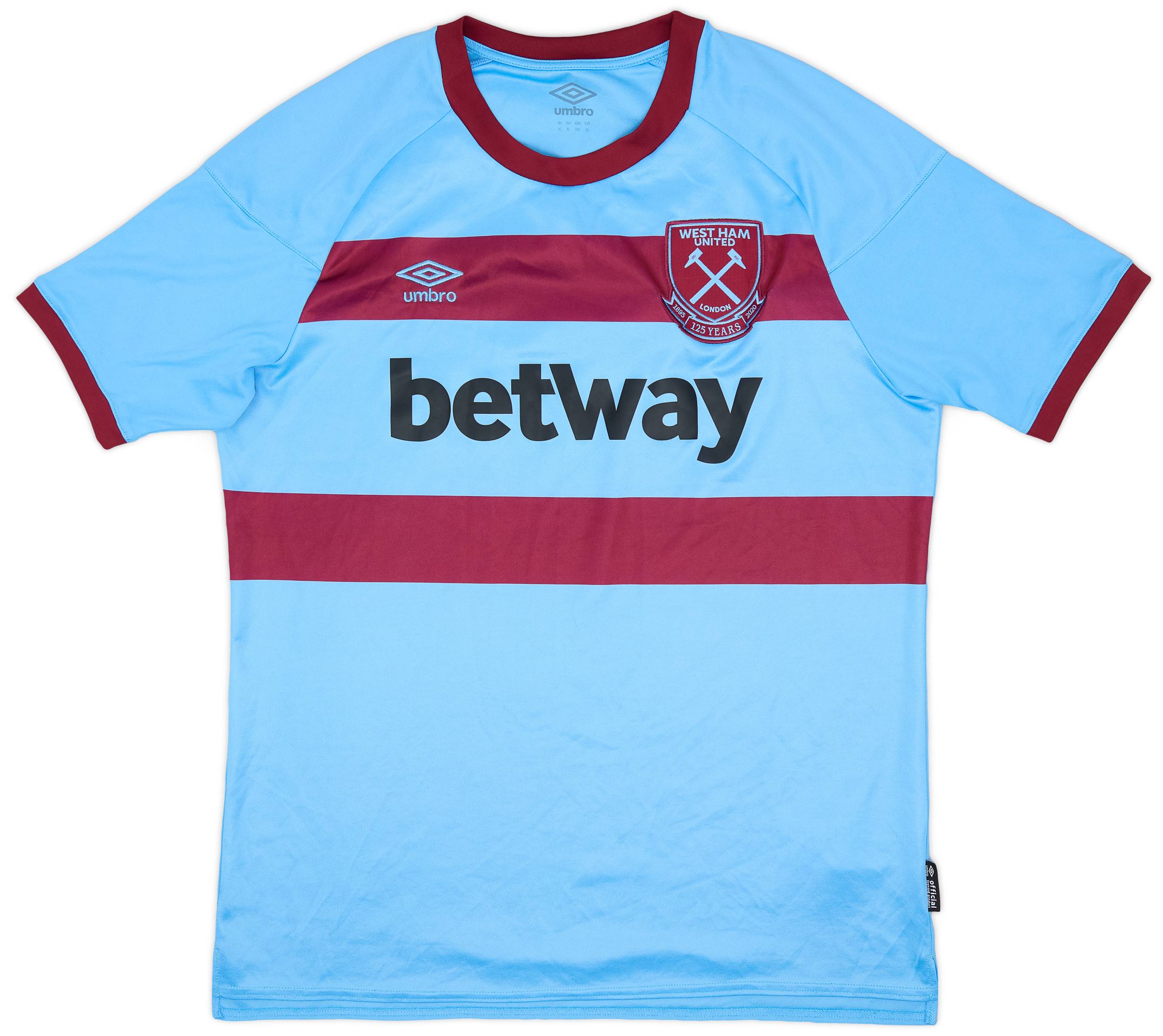2020-21 West Ham Away Shirt - 10/10 - (XL)