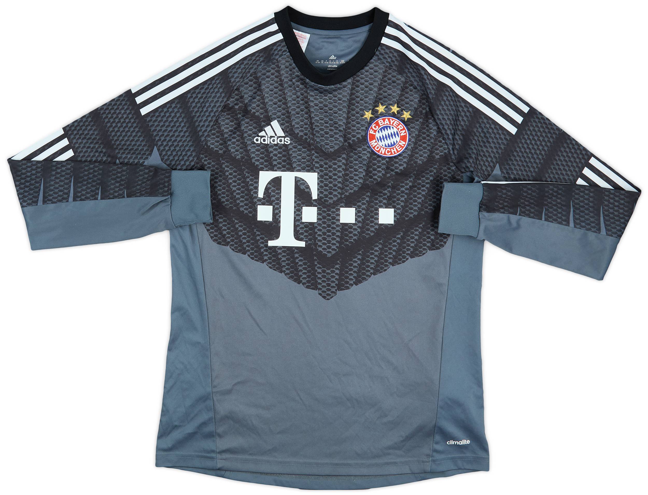 2014-15 Bayern Munich GK Shirt - 8/10 - (XL.Boys)