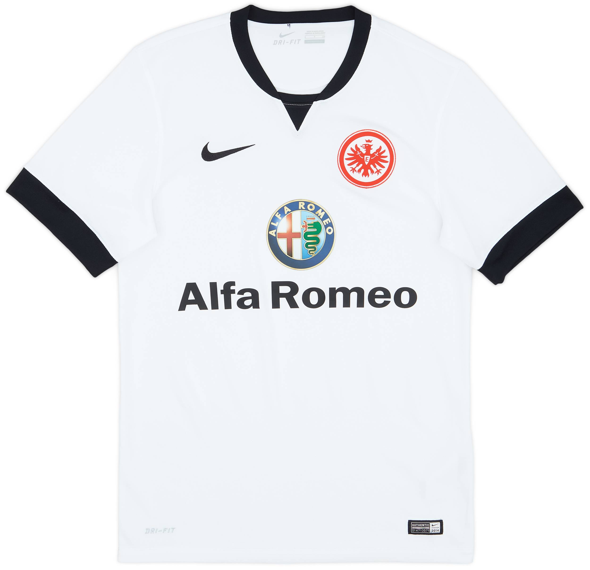 2014-15 Eintracht Frankfurt Away Shirt - 9/10 - (S)