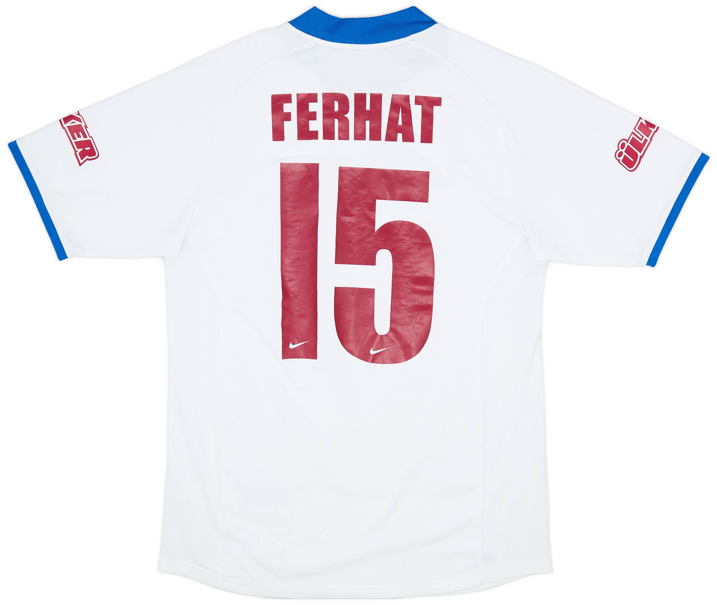 2009-10 Trabzonspor Away Shirt Ferhat #15 - 8/10 - (S)