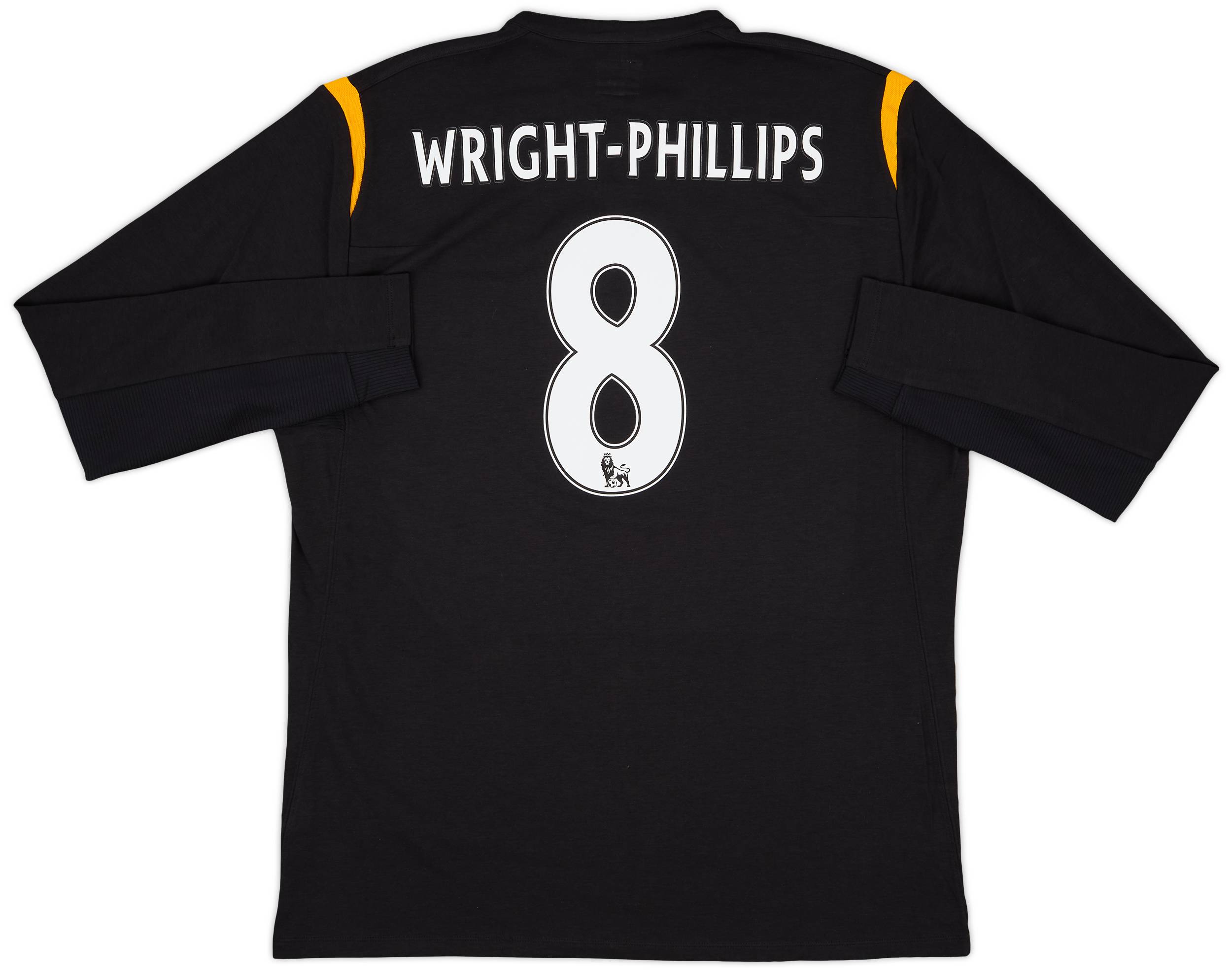 2009-10 Manchester City Away L/S Shirt Wright-Phillips #8 (L)
