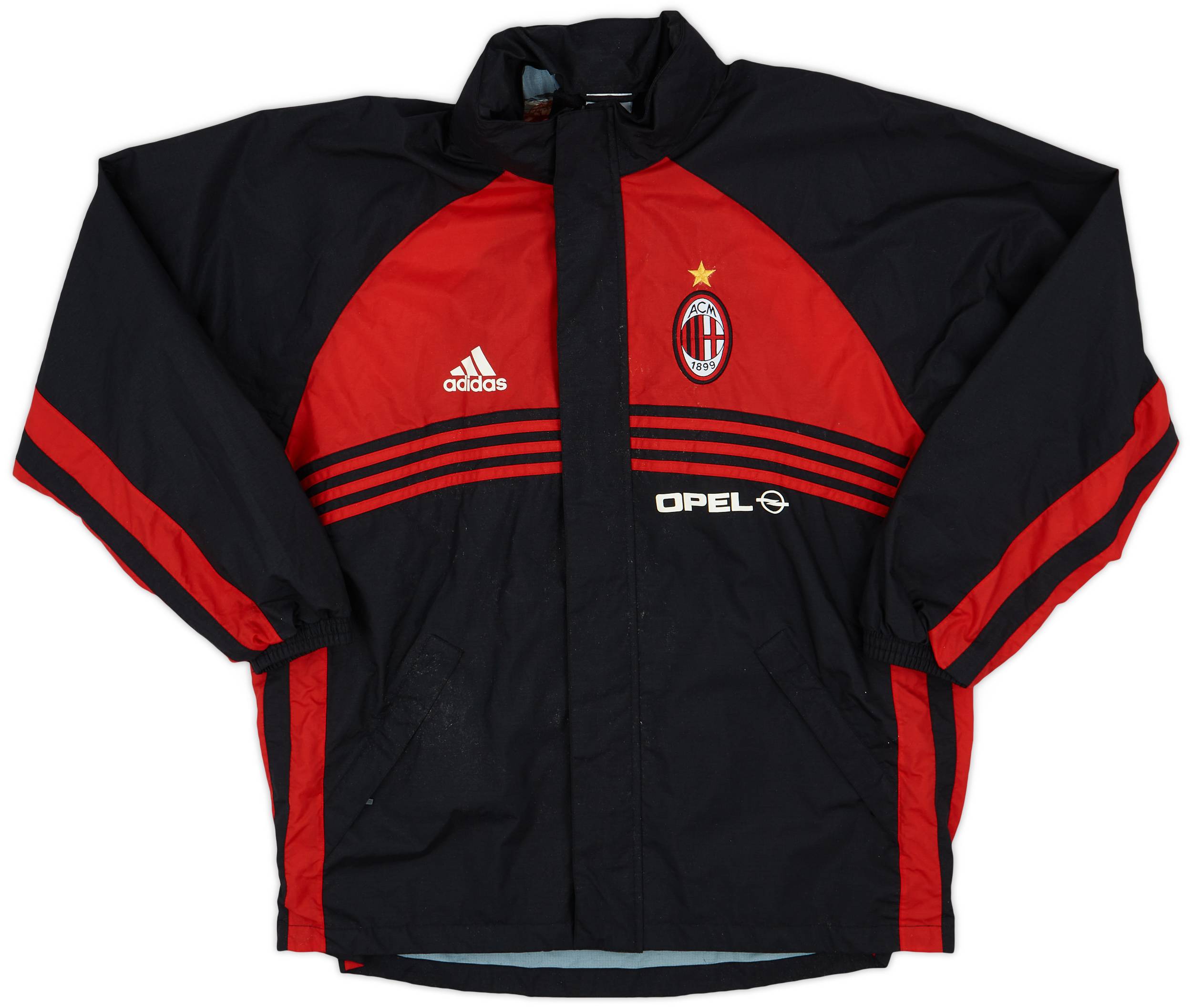 2007-09 AC Milan adidas Track Jacket - 6/10 - (XL.Boys)