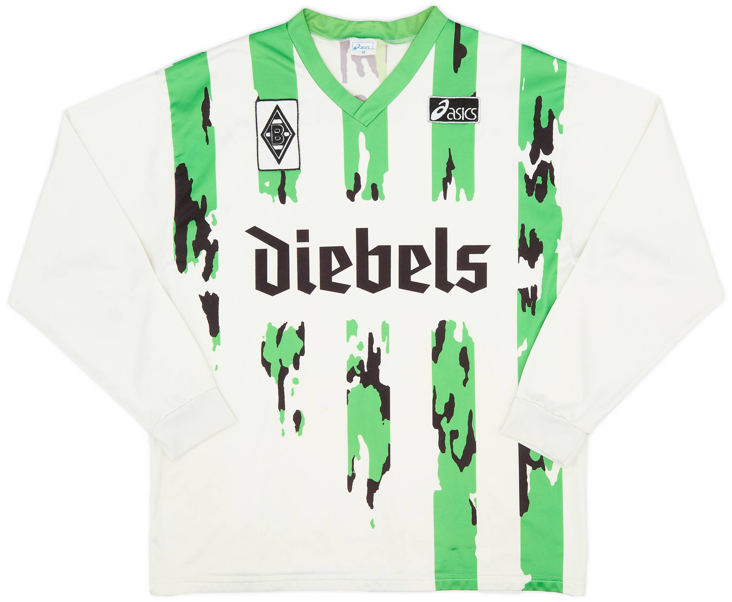 1994-95 Borussia Monchengladbach Home L/S Shirt - 7/10 - (M)