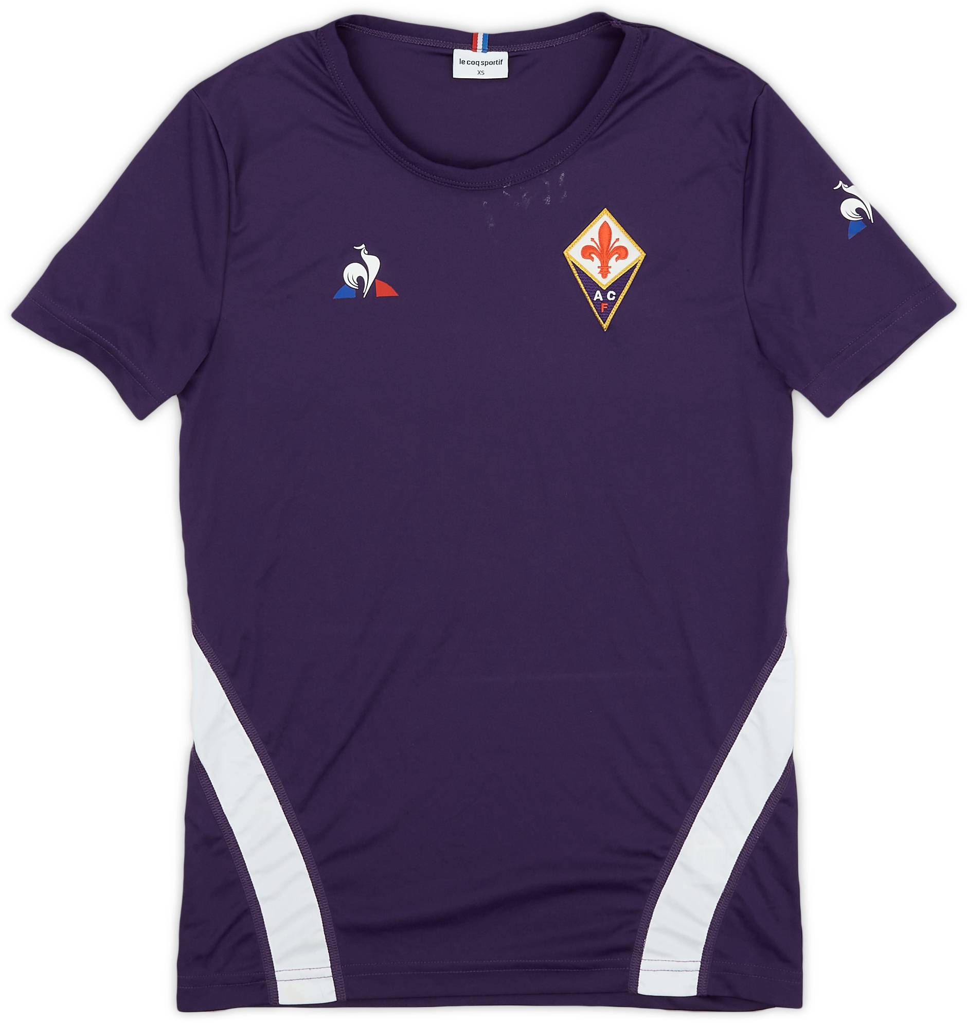 2017-18 Fiorentina Le Coq Sportif Training Shirt - 5/10 - (XS)