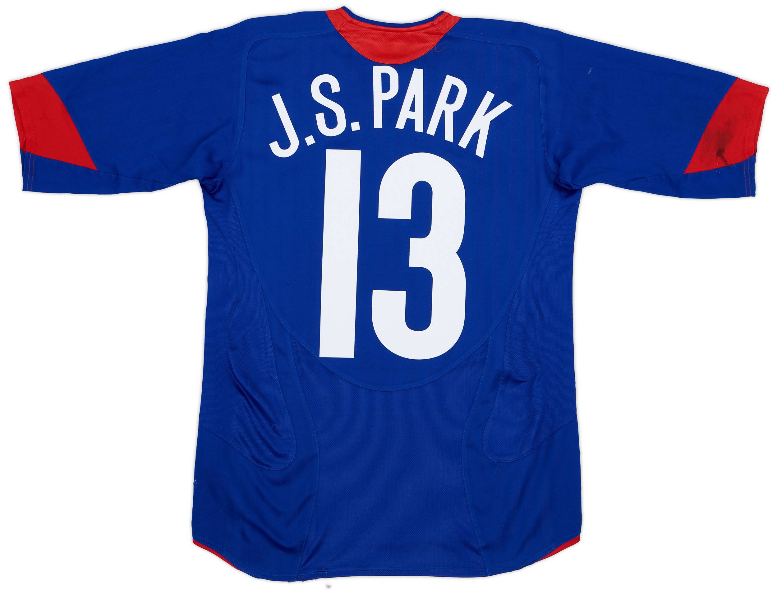 放送大学 割引 2005-06 Manchester United Away Shirt J.S.Park #13 - 5/10 ウェア