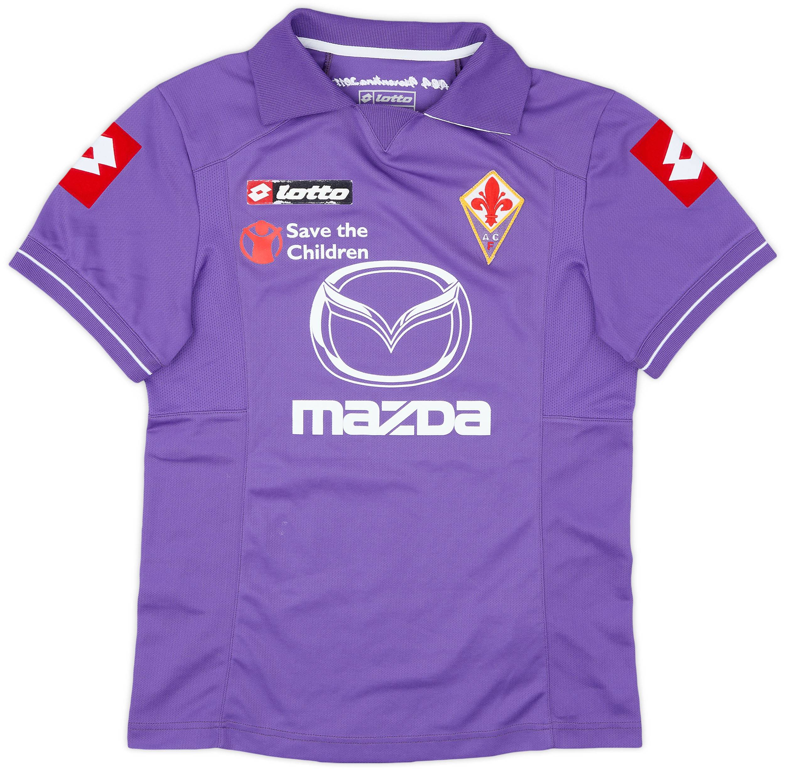2011-12 Fiorentina Home Shirt - 6/10 - (XXS)