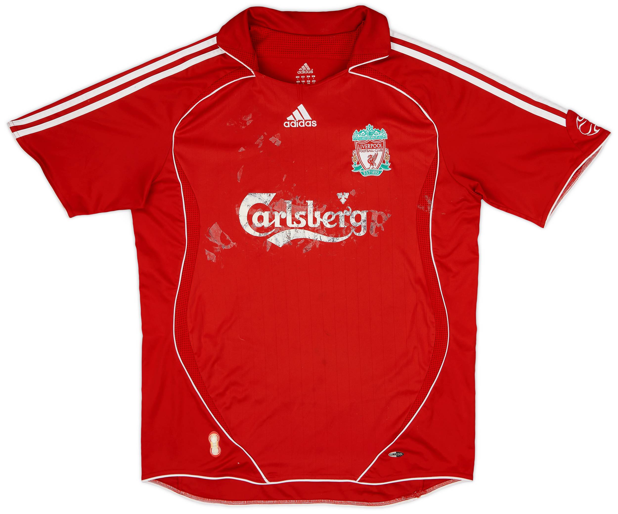 2006-08 Liverpool Home Shirt - 3/10 - (L)