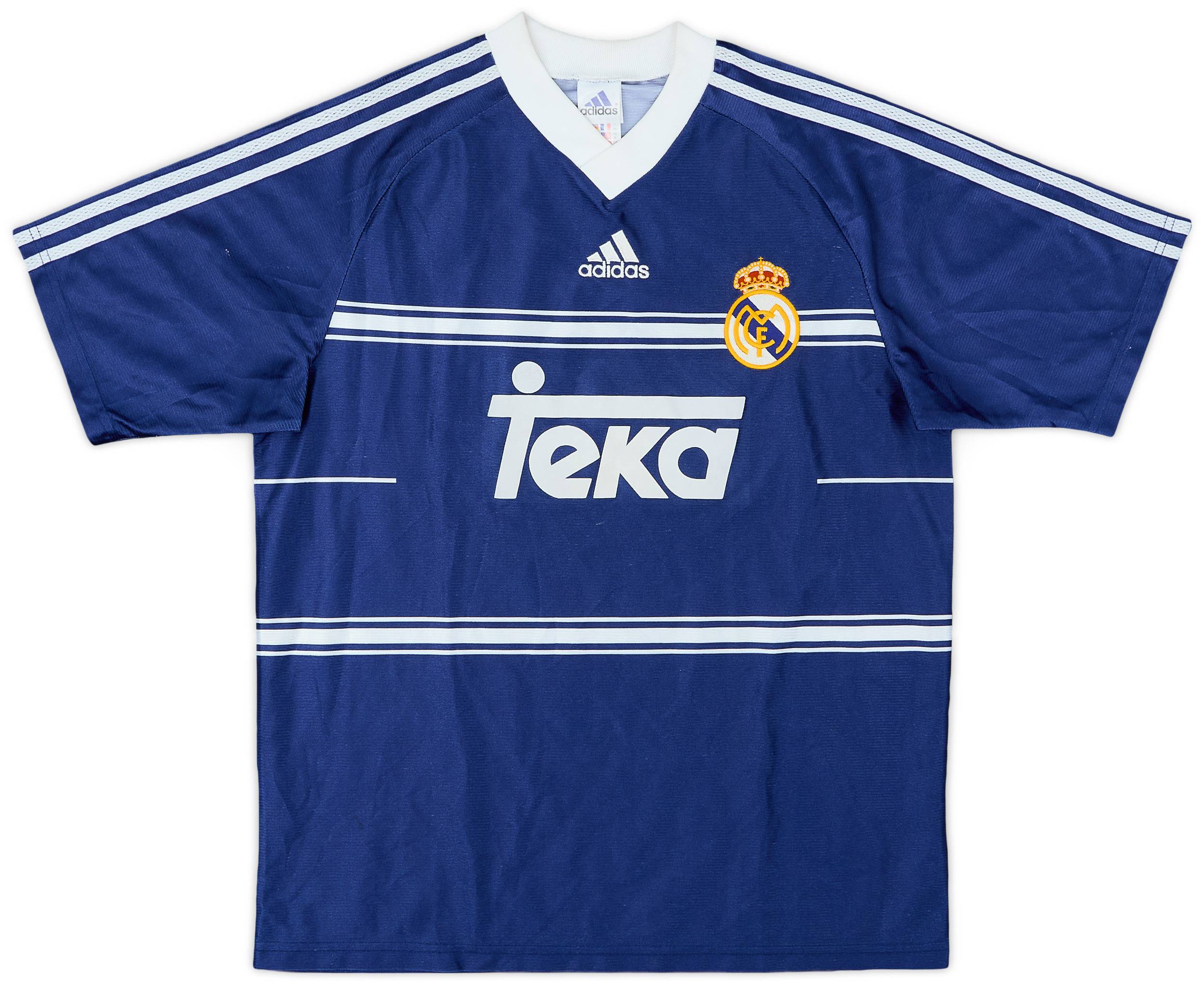 1998-99 Real Madrid Away Shirt - 7/10 - (XL.Boys)