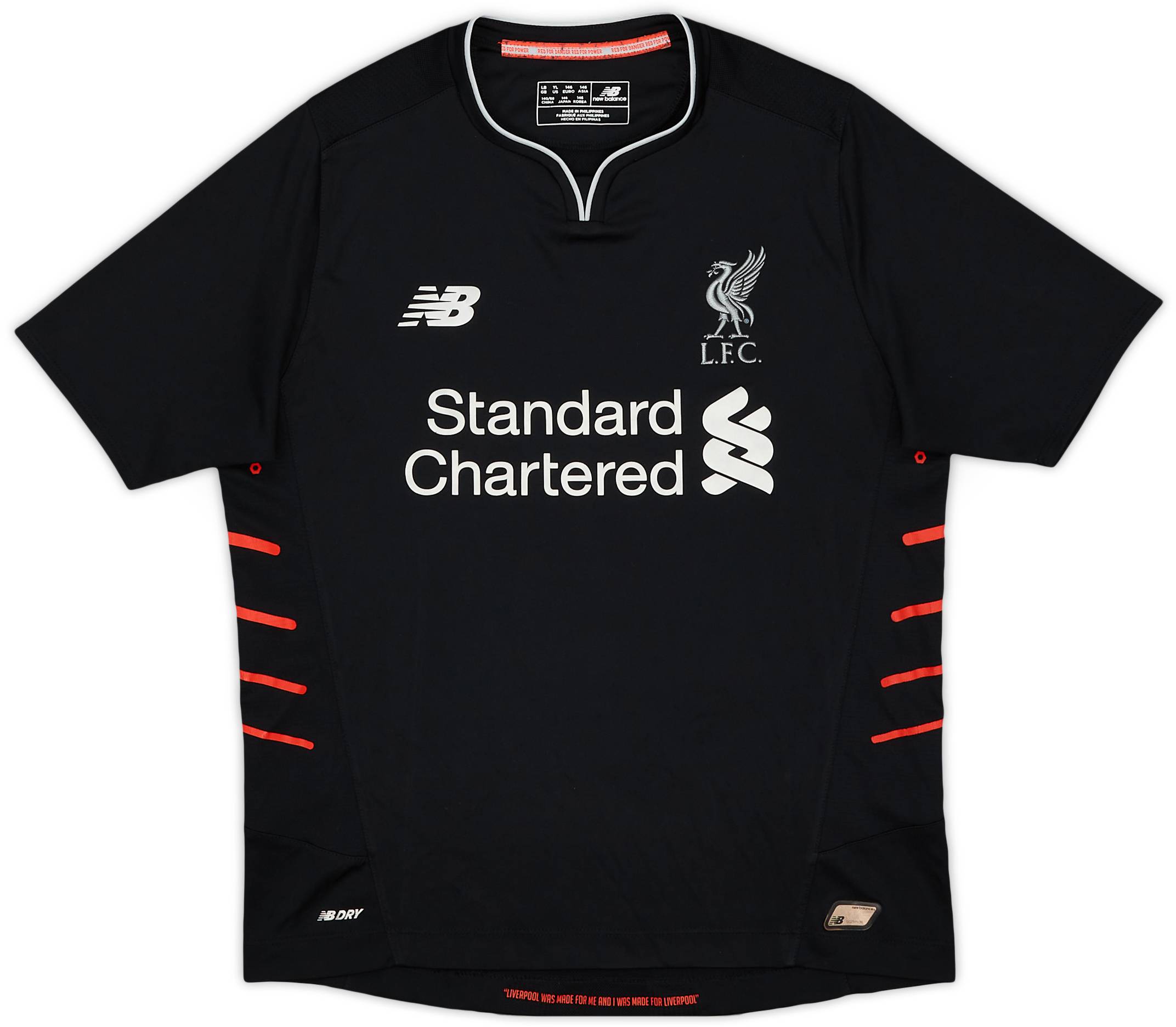 2016-17 Liverpool Away Shirt - 8/10 - (L.Boys)