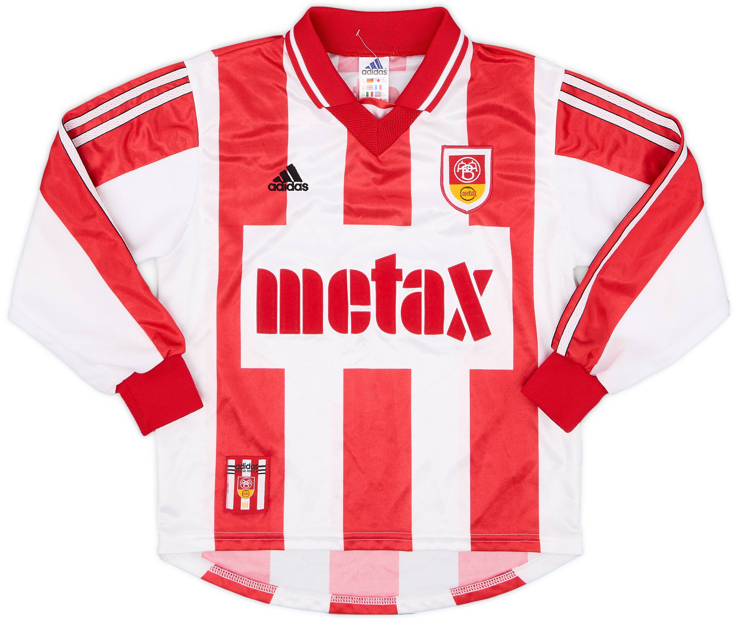 1999-00 Aalborg Home L/S Shirt - 9/10 - (M.Boys)