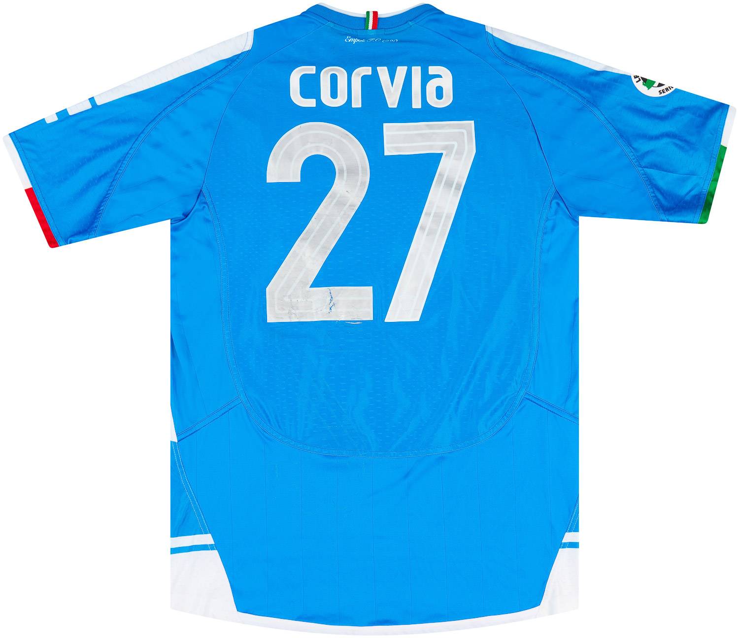 2008-09 Empoli Match Issue Home Shirt Corvia #27