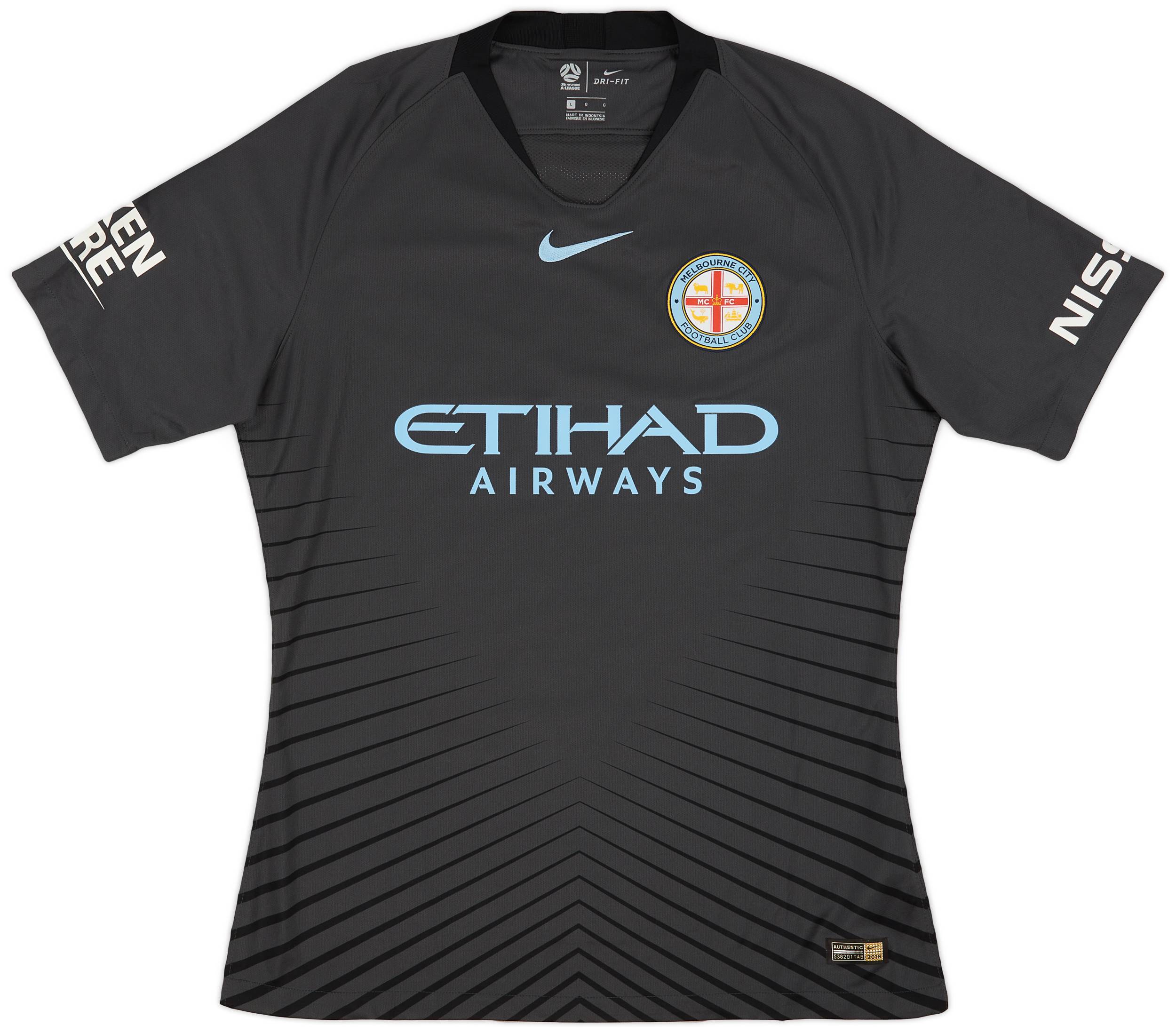 2017-19 Melbourne City Authentic Third Shirt - 9/10 - (L)