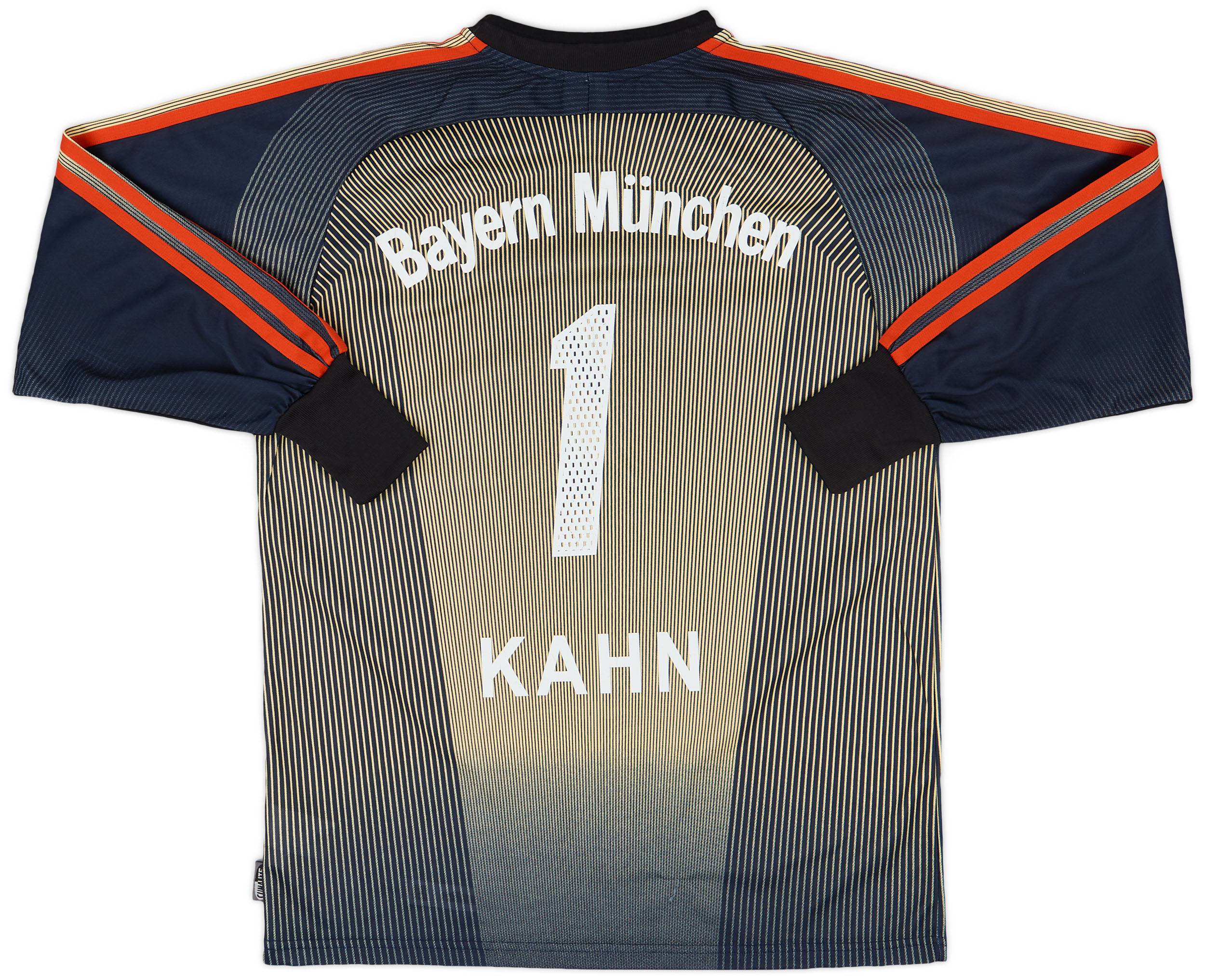 2003-04 Bayern Munich GK Shirt Kahn #1 - 7/10 - (S)