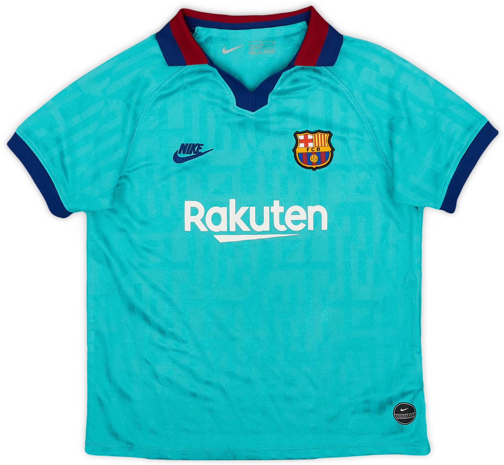 2019-20 Barcelona Third CL Shirt - 9/10 - (6-7 Years)
