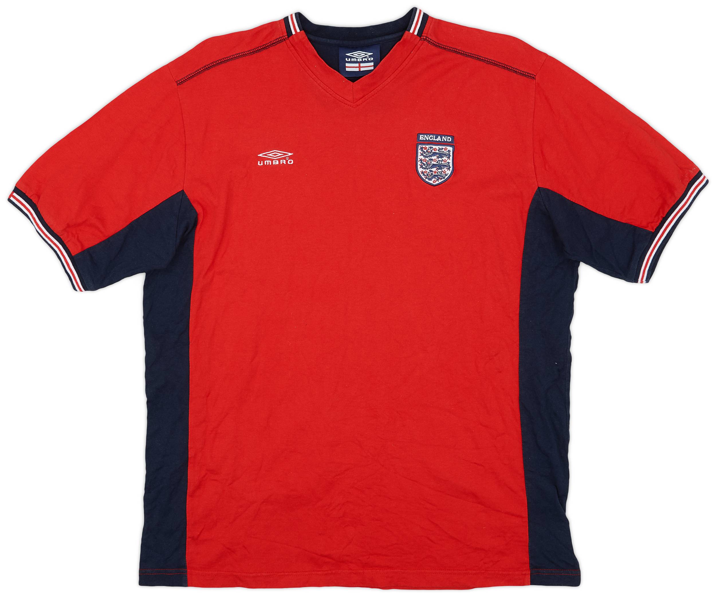 2002-03 England Umbro Cotton Tee - 9/10 - (L)